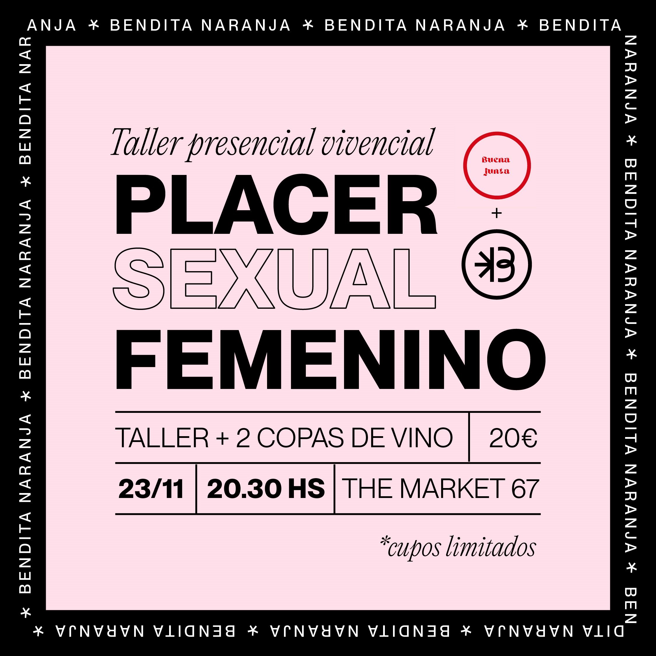 Placer Sexual Femenino - Taller presencial