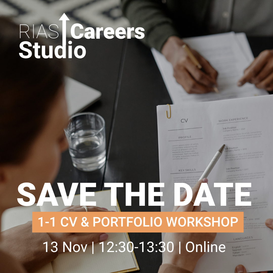 1:1 CV &  Portfolio Workshop