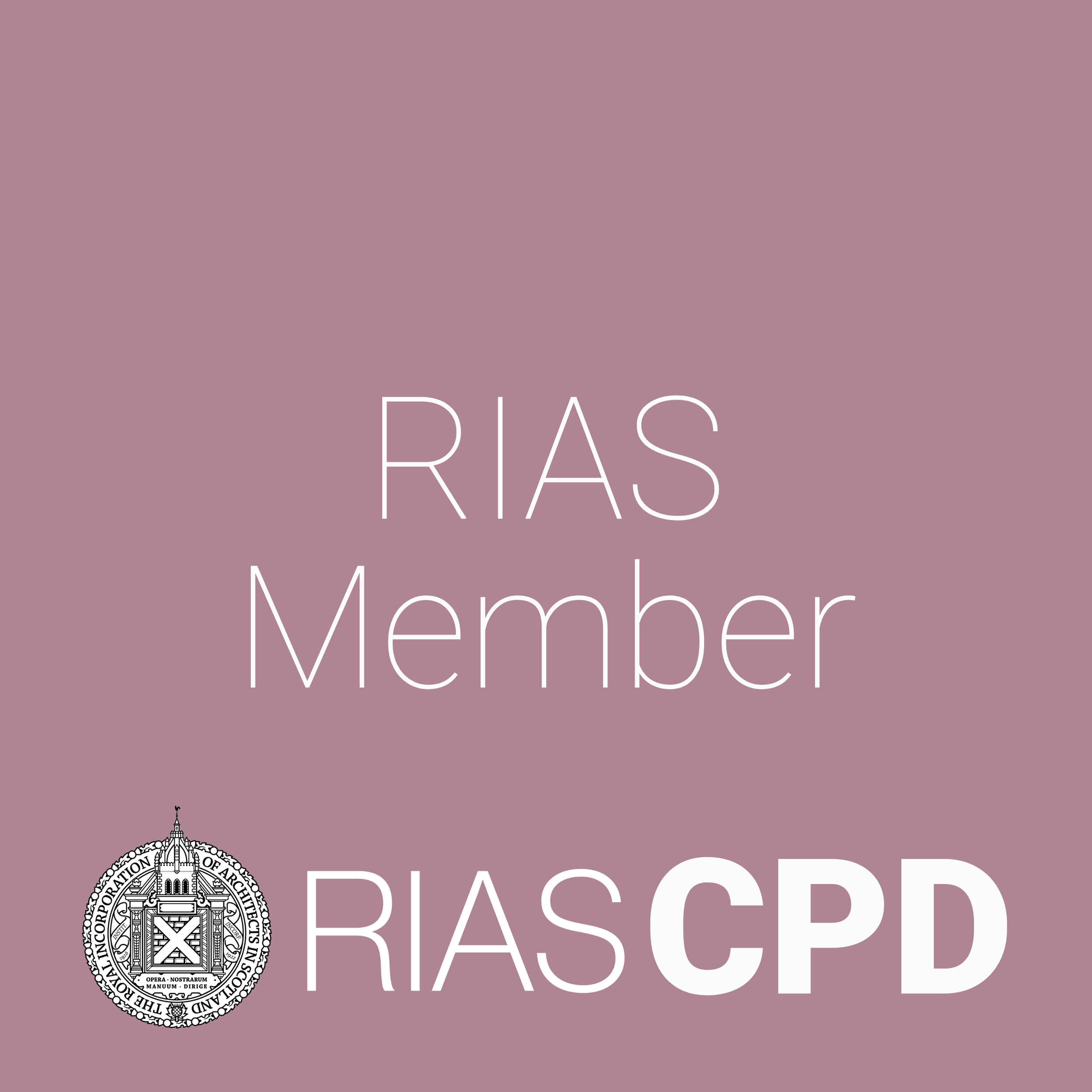 RIAS CPD: Designing Success - Finding Freedom and Focus in Your Practice, RIAS Member