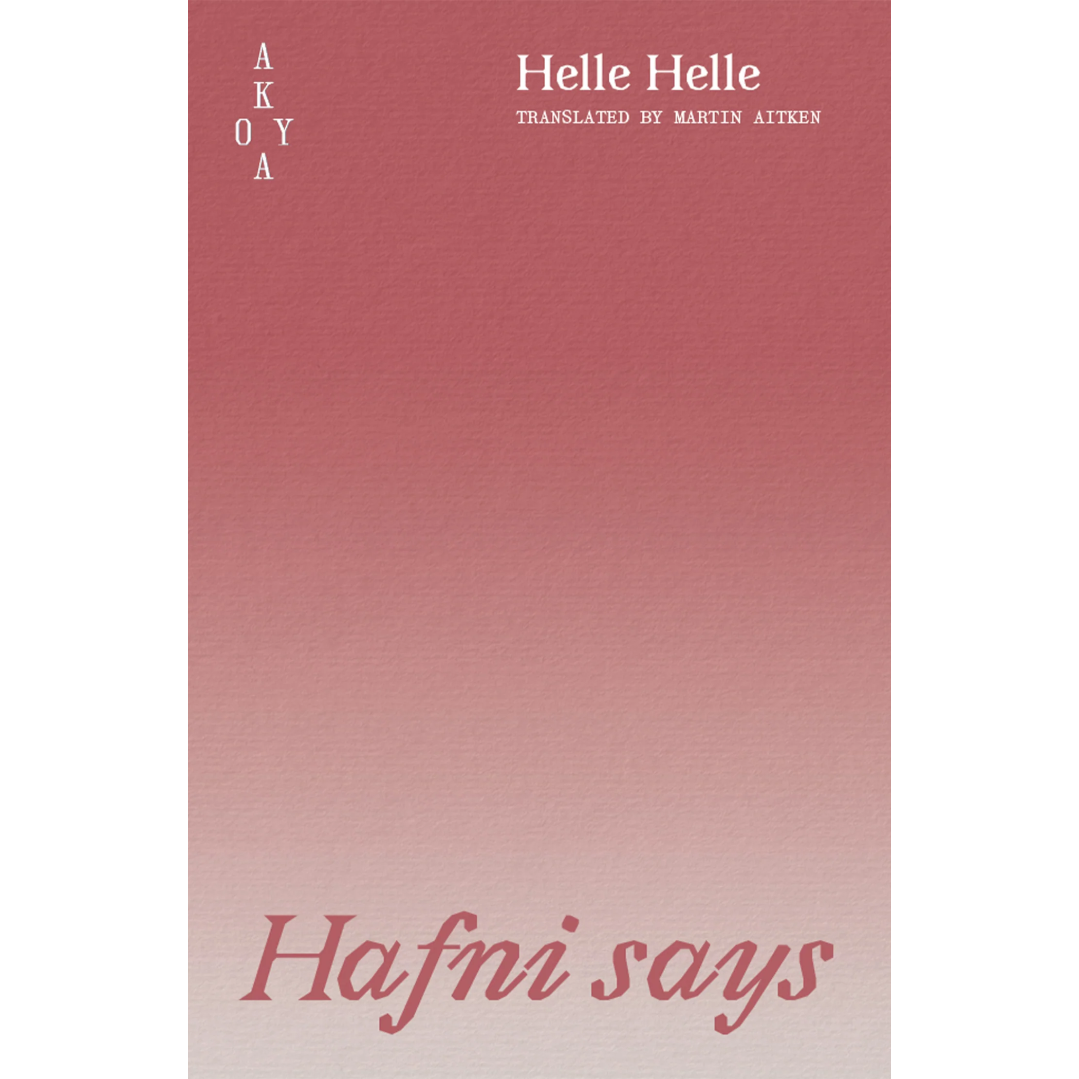Hafni says