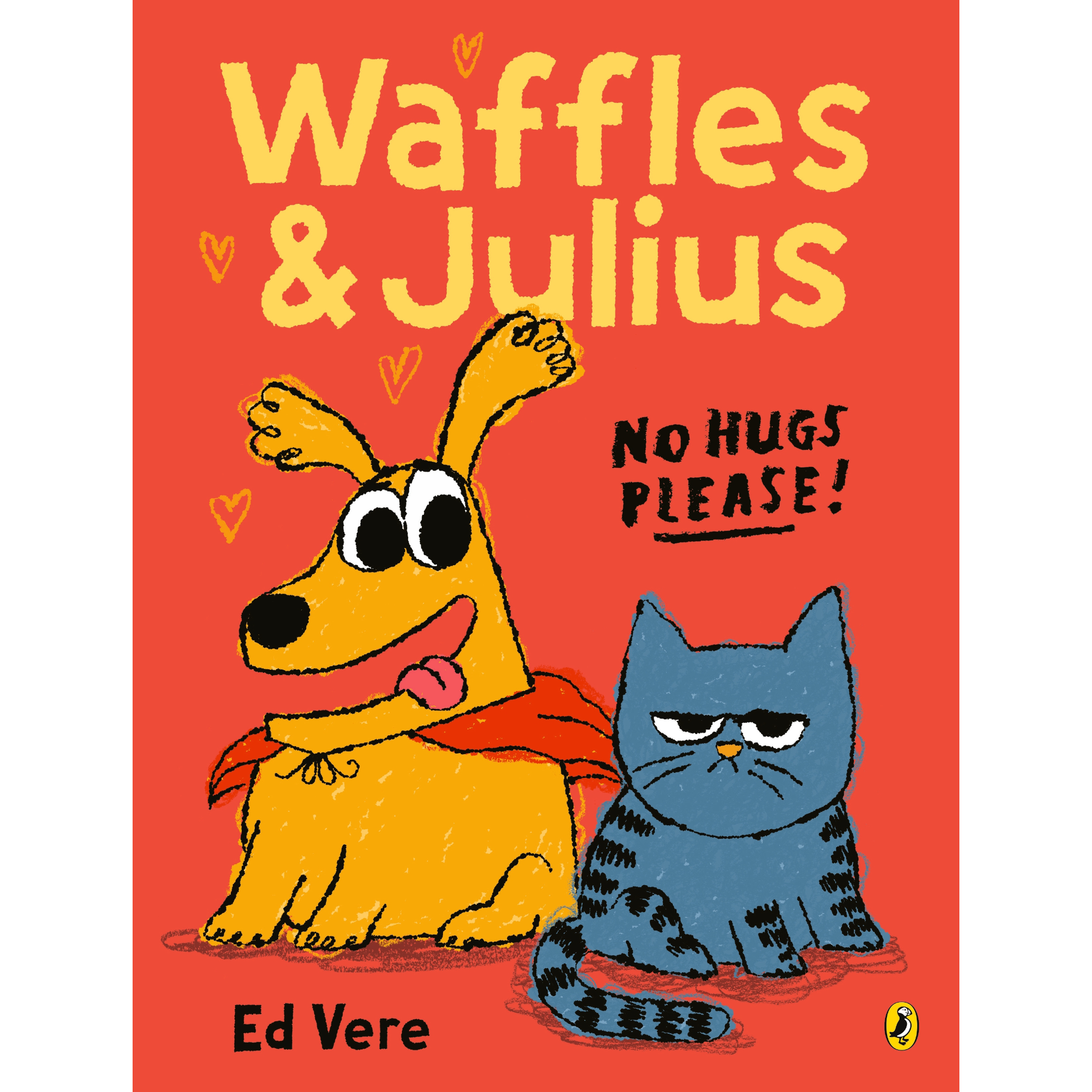 Waffles and Julius No Hugs Please.png