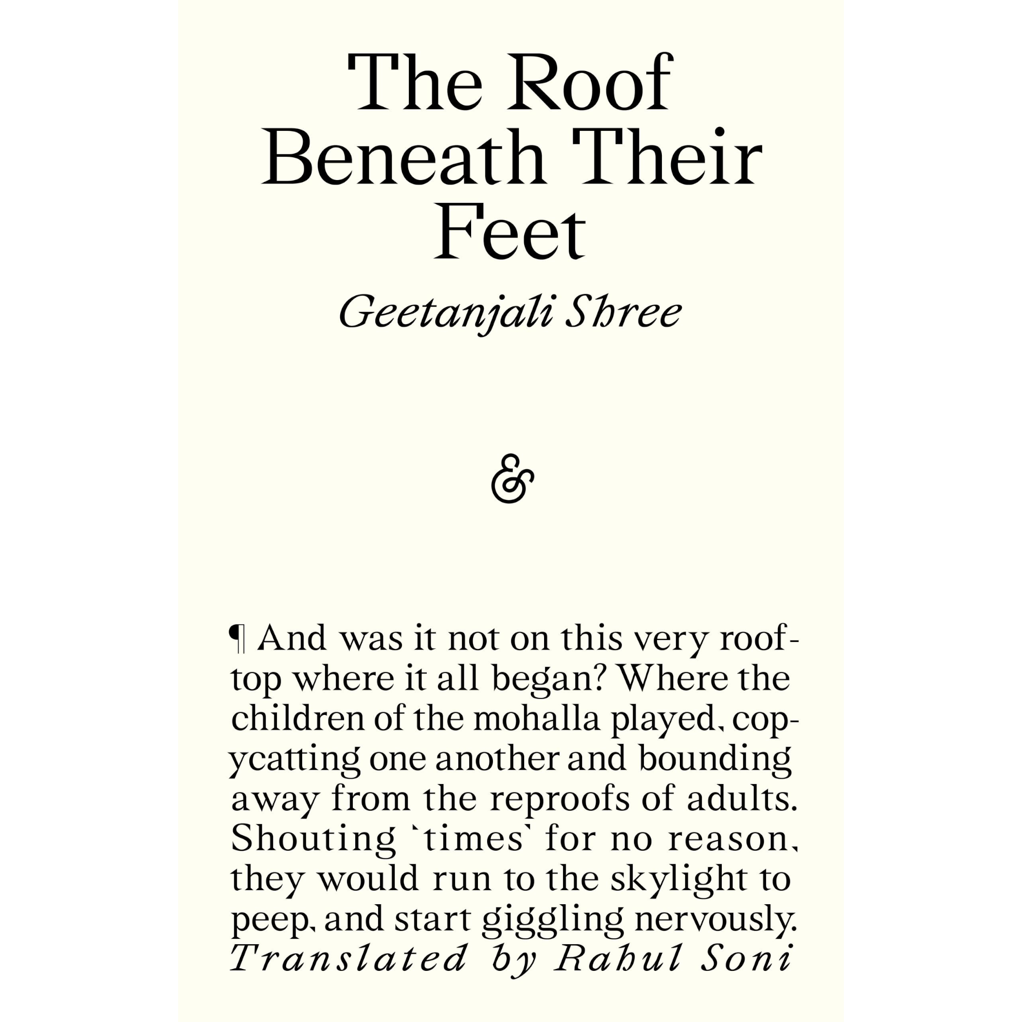 The Roof Beneath Their Feet