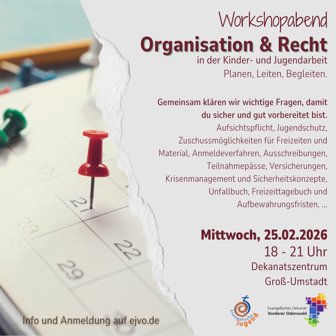 Organisation &amp; Recht in der Kinder- und Jugendarbeit. Planen, Leiten, Begleiten.