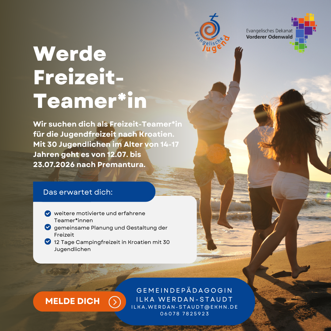 Werde Freizeit-Teamer*in