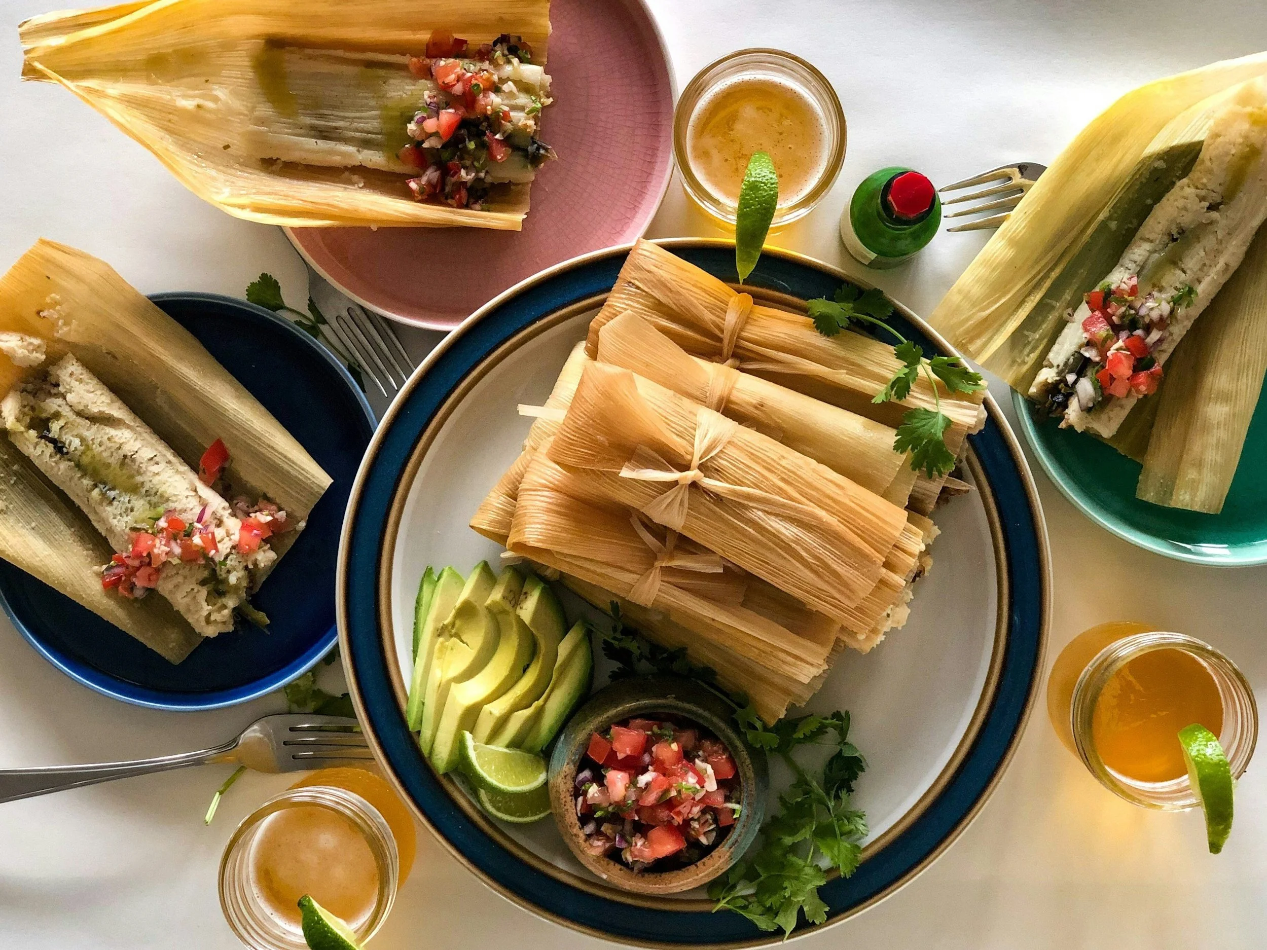 Tamales Two Ways with Chef Amy (Vegetarian Option)