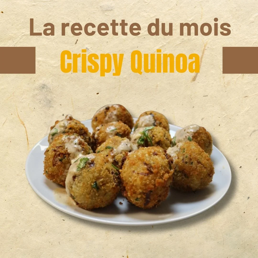 crispy quinoa