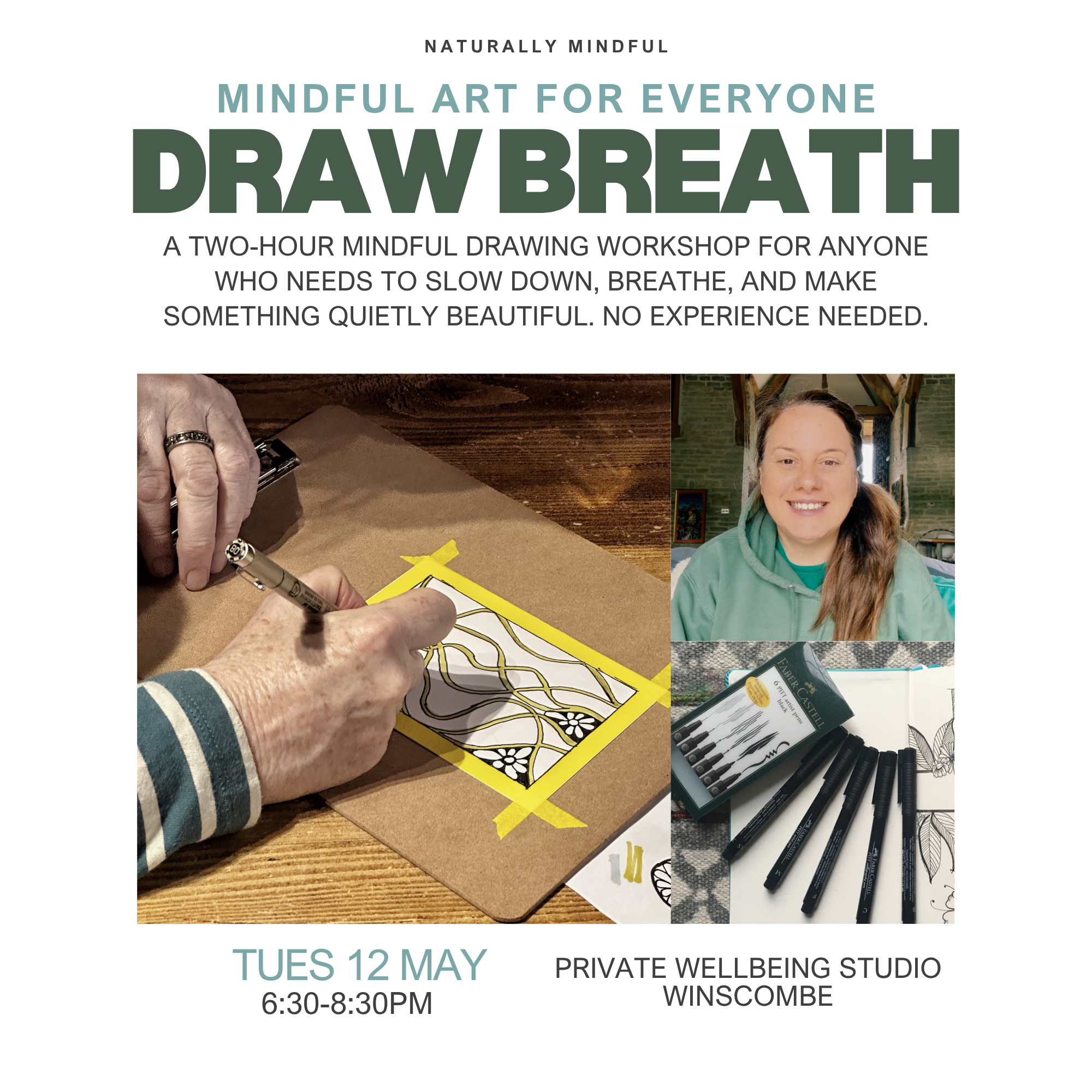Draw Breath - Mindful Art for Everyone - May