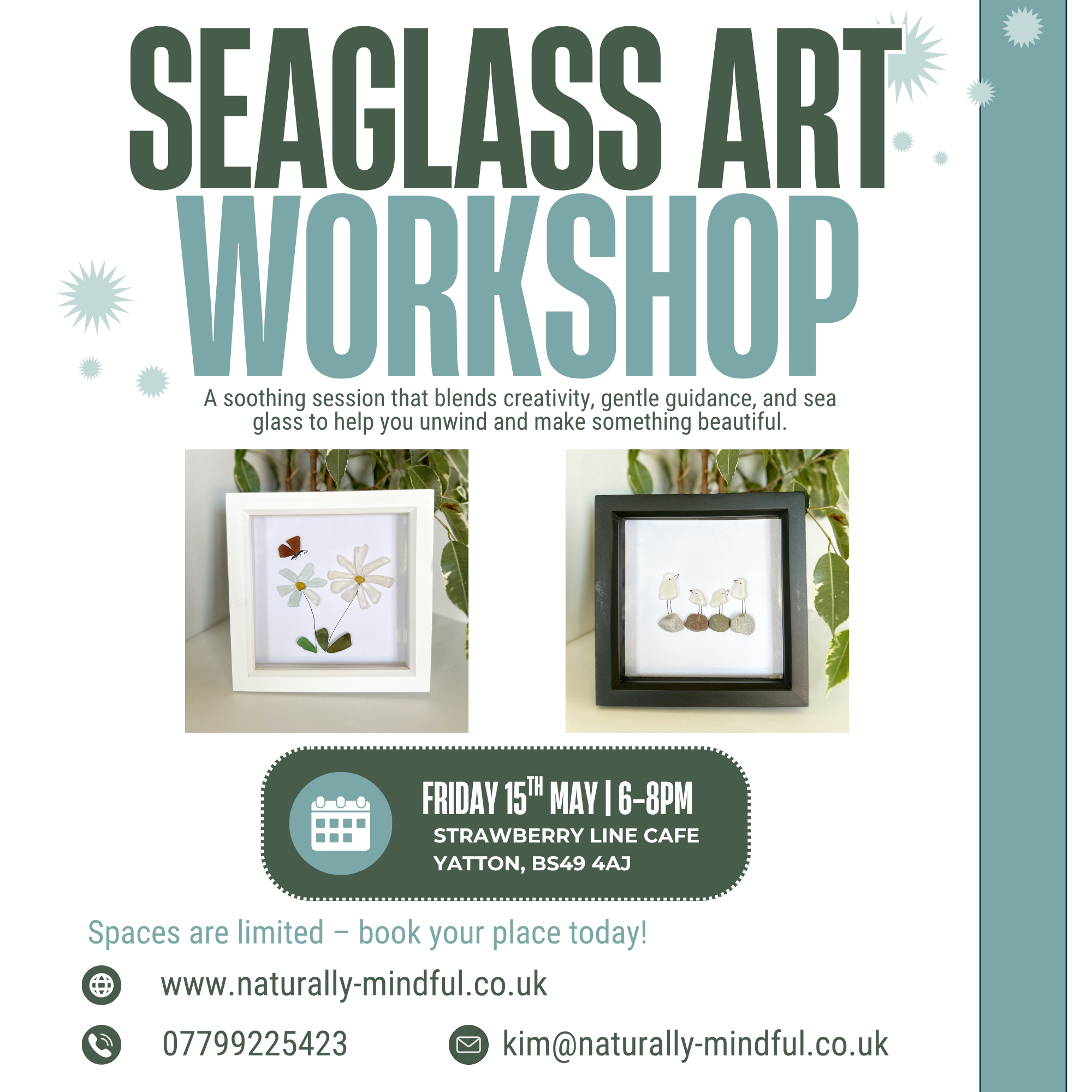 Sea Glass Art Workshop – Yatton - May