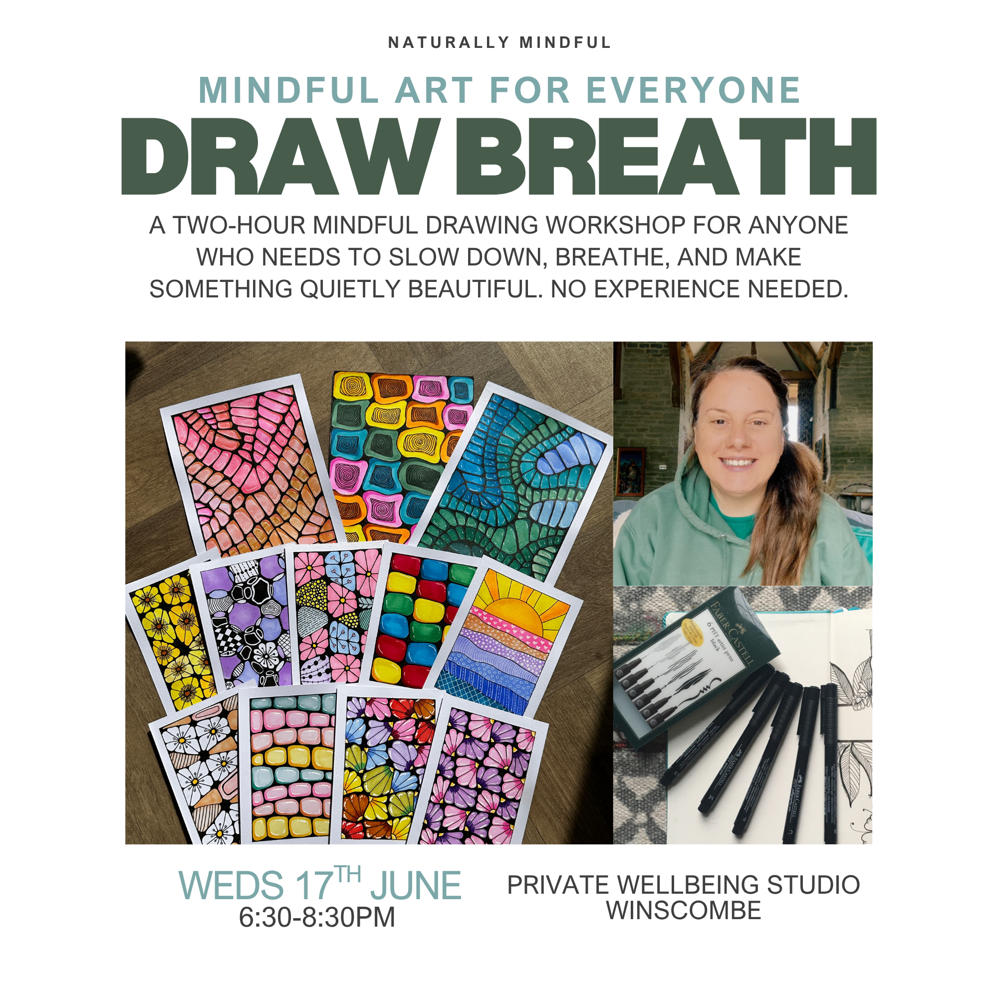 Draw Breath - Mindful Art for Everyone - June