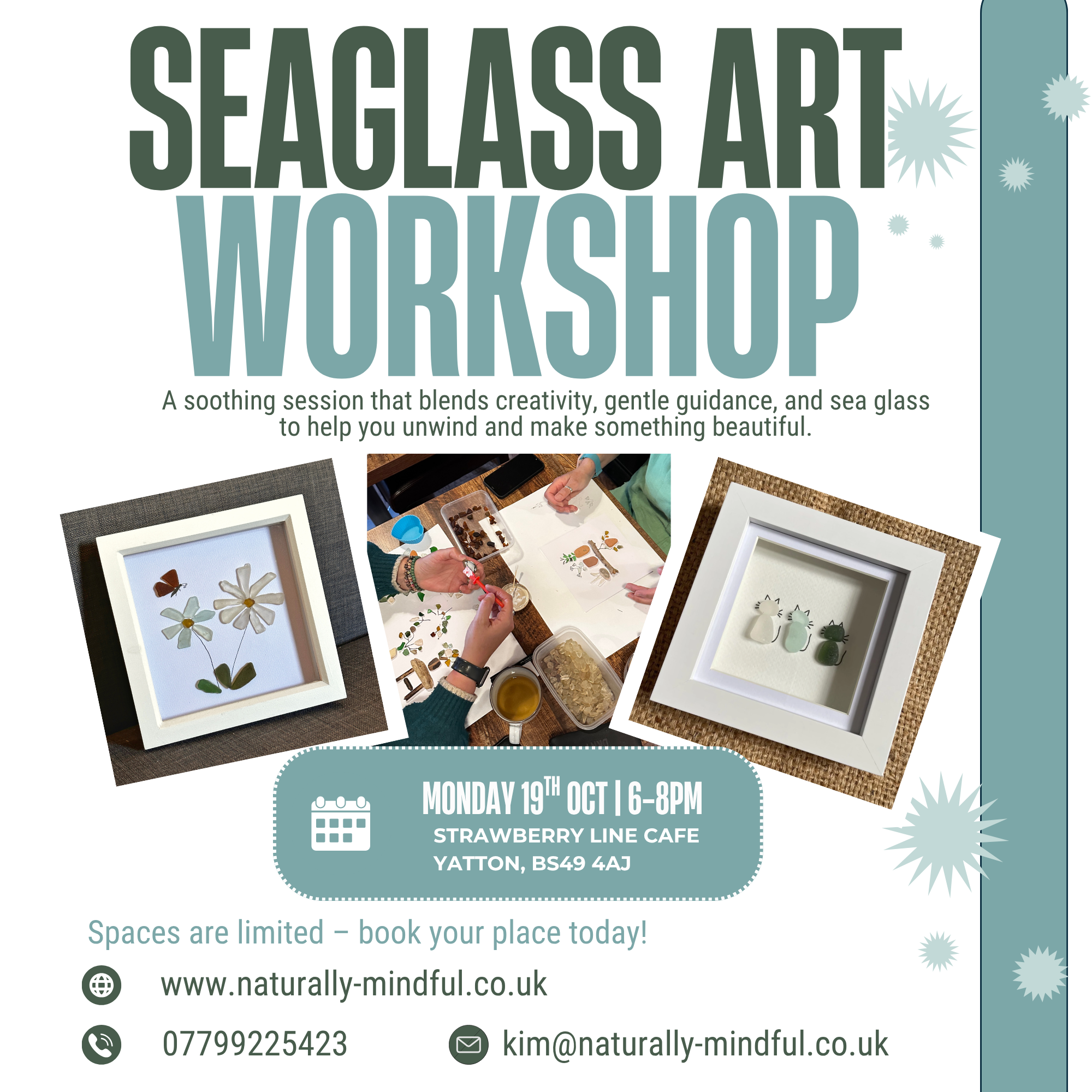 Sea Glass Art Workshop – Yatton -  October