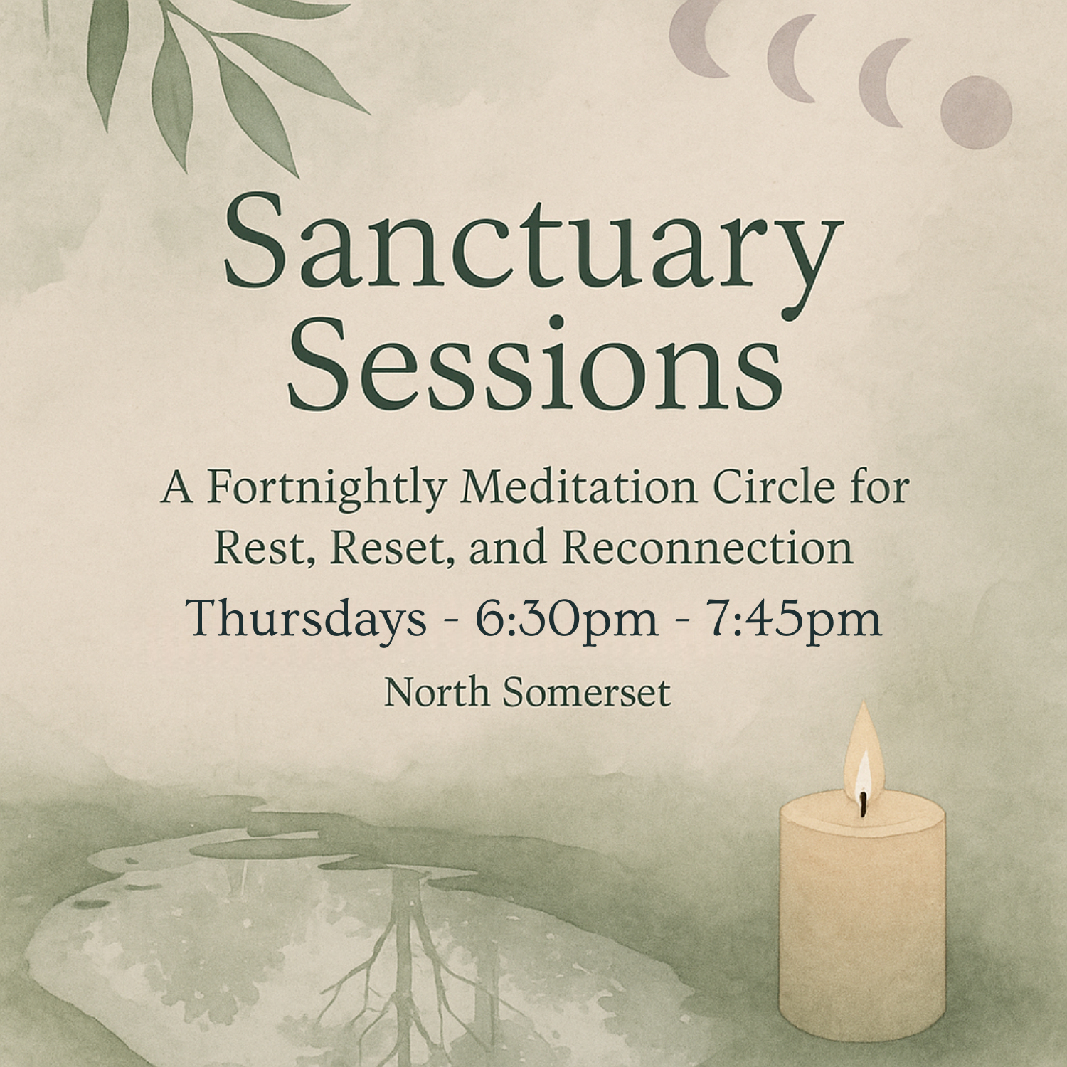 Sanctuary Sessions - Fortnightly Meditation Circle