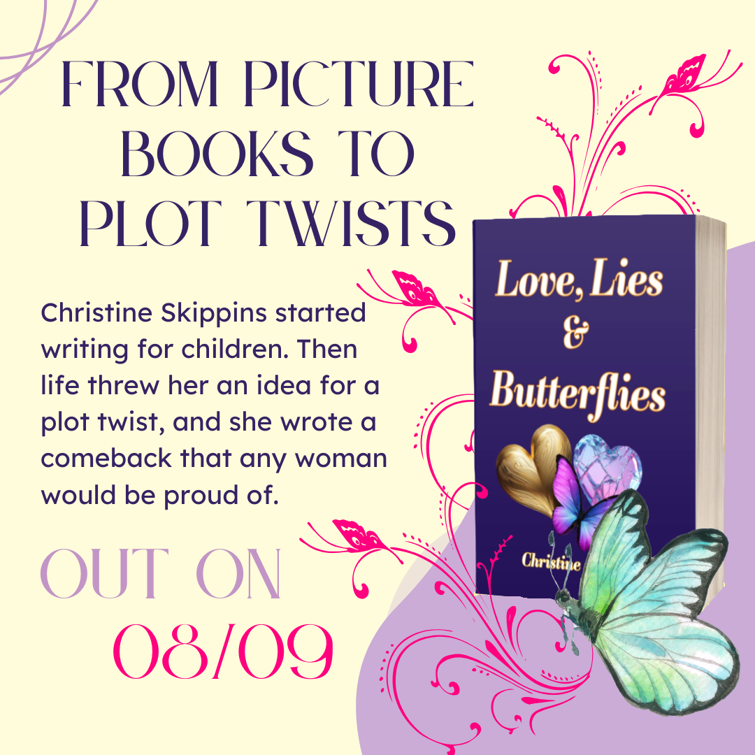 Love Lies and Butterflies 8th September launch day.