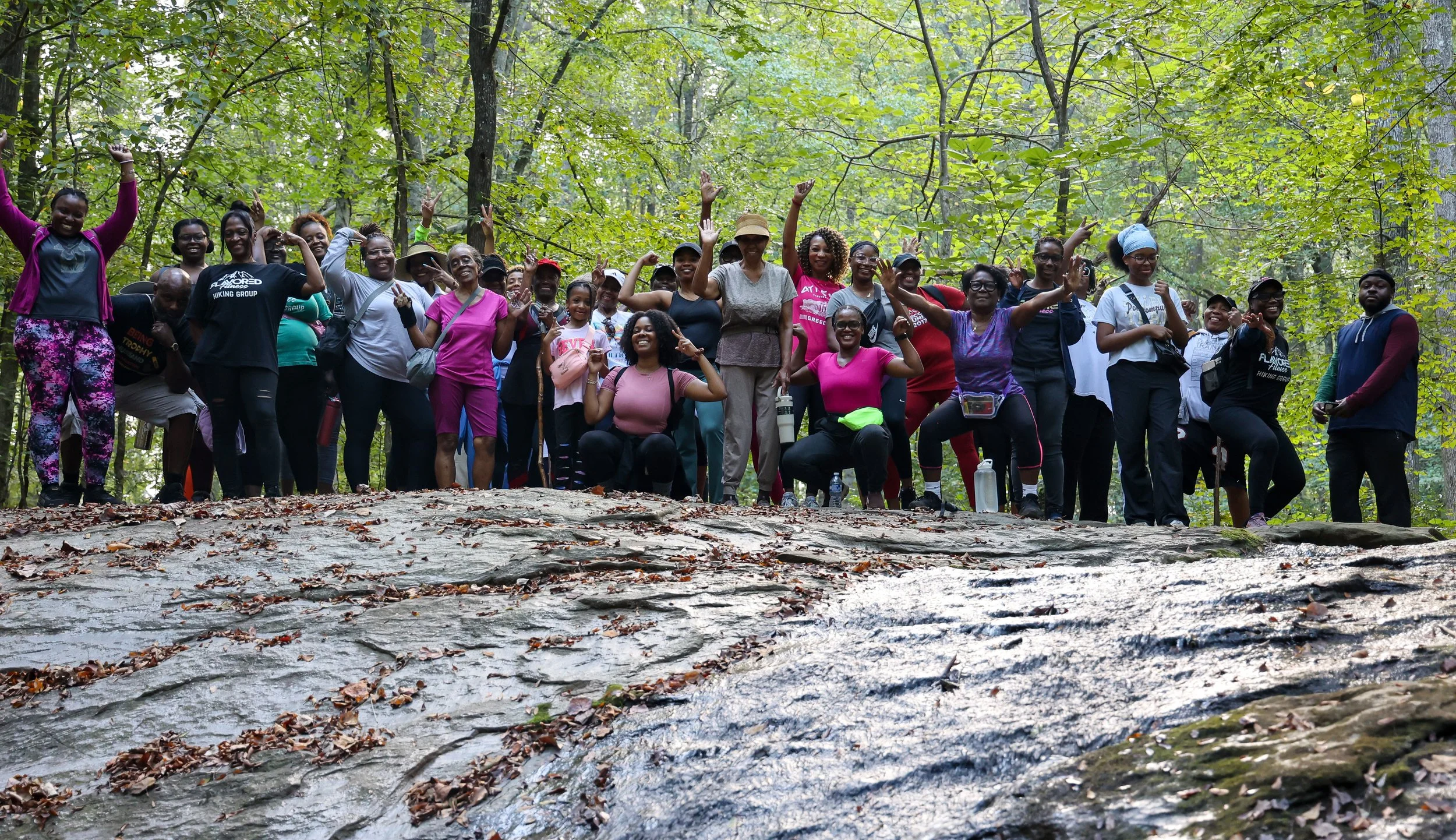 Four Years of Movement | Flavored Fitness Anniversary Hike at Serenbe