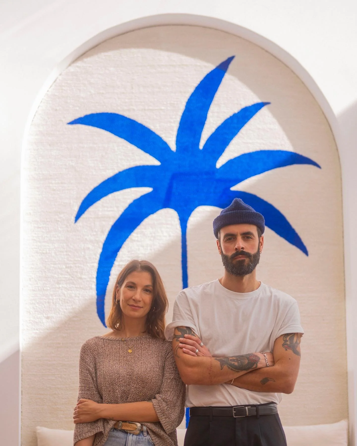 Hello everyone! 👋🏻 
For all the new faces around here - we are S&Ouml;NMUN!
Yes, just the two of us.

S&Ouml;NMUN is a lifestyle brand focused on home decor.
Based in the south of Portugal, the brand was founded in 2022 by the two creative minds an