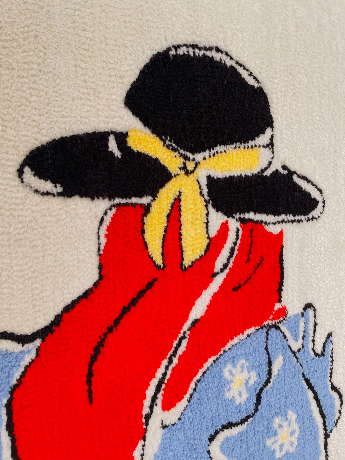 &ldquo;Maria&rdquo;, 2025

Dimensions: 70x100cm
Technique: hand-tufting
Materials: wool yarn, french pine wood

-

*For any inquiries regarding this piece feel free to contact us.

#sonmunstudio #handmadeinportugal