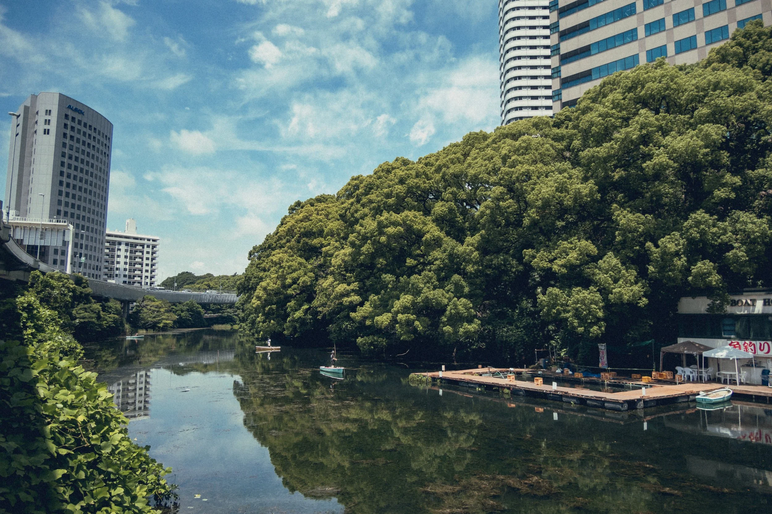 休日はボートの上で。　Holiday on the boat.