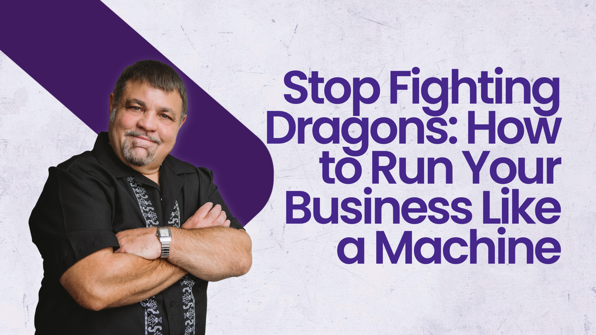 Stop Fighting Dragons: How to Run Your Business Like a Machine