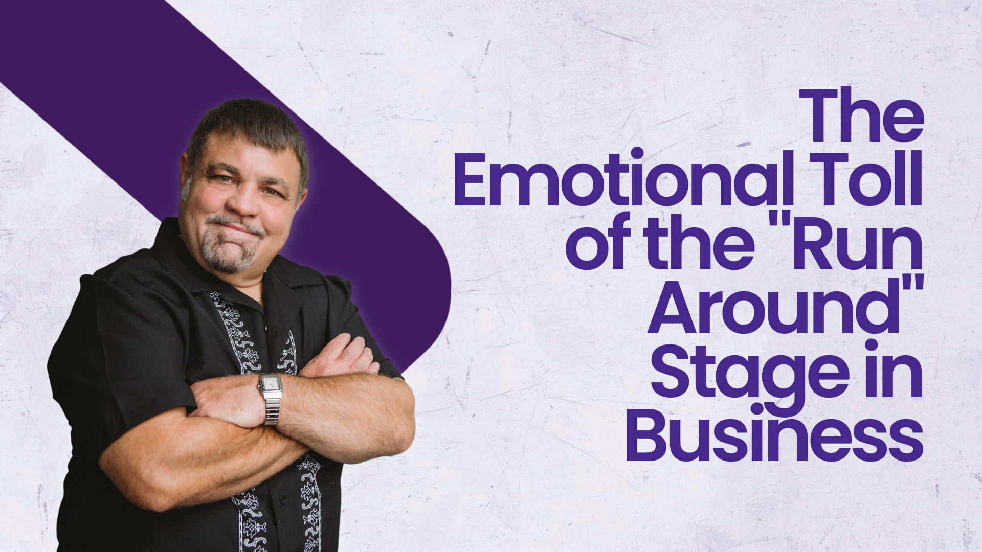 The Emotional Toll of the "Run Around" Stage in Business
