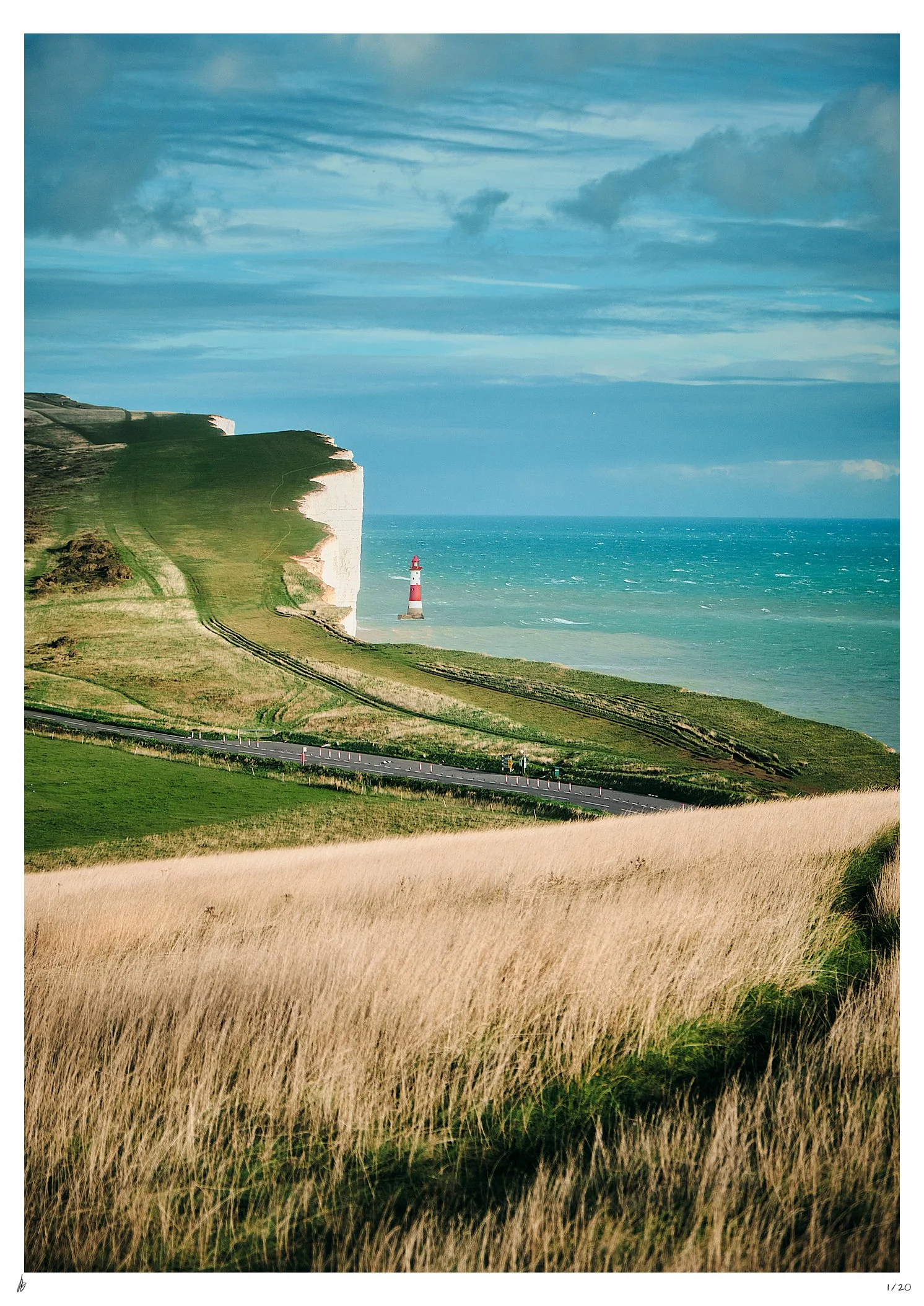 Beachy Head Lighthouse, Photo Print.jpg
