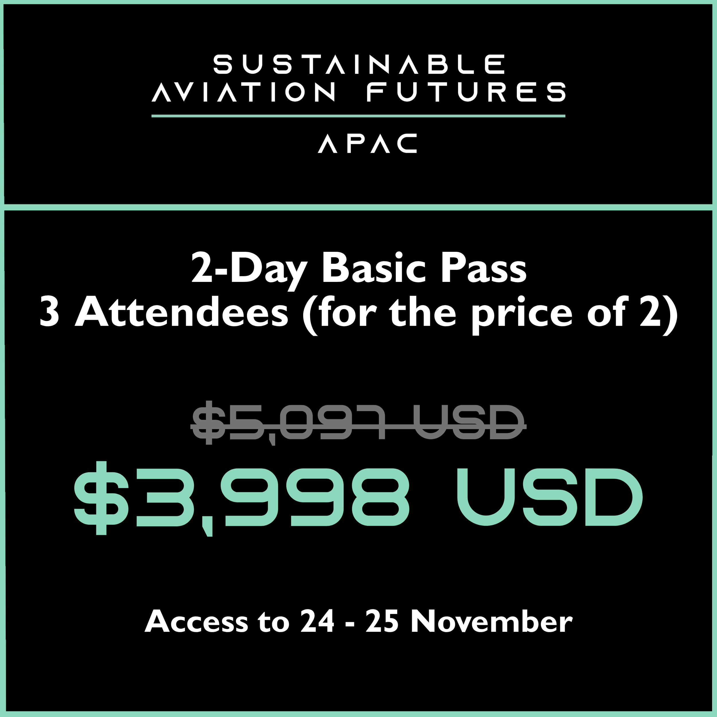 3-for-2 Group Booking: 2-Day Basic Pass
