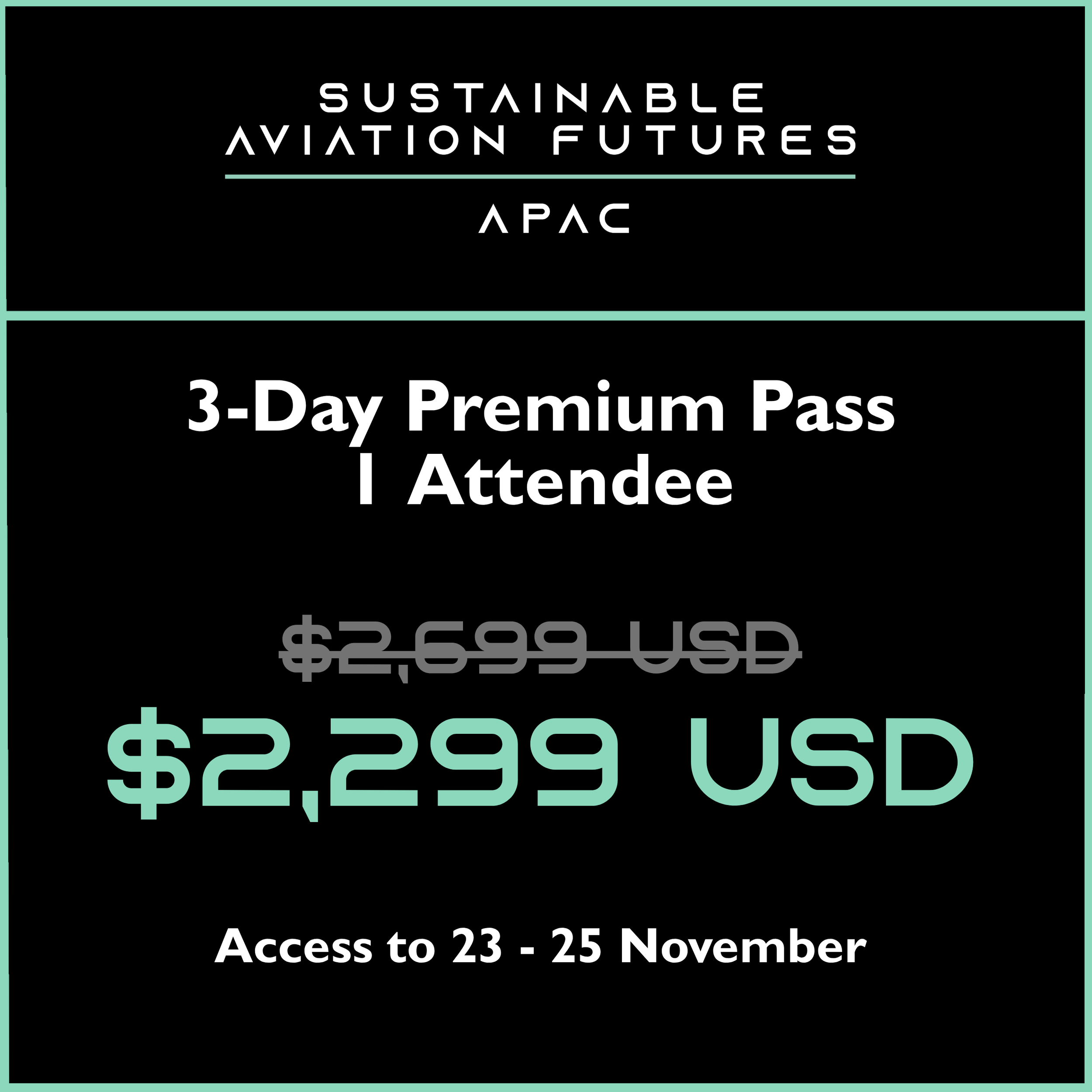 Individual 3-Day Premium Pass