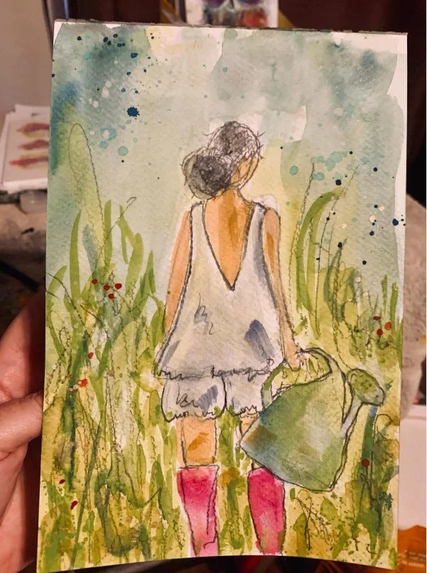 6x9. Original available.