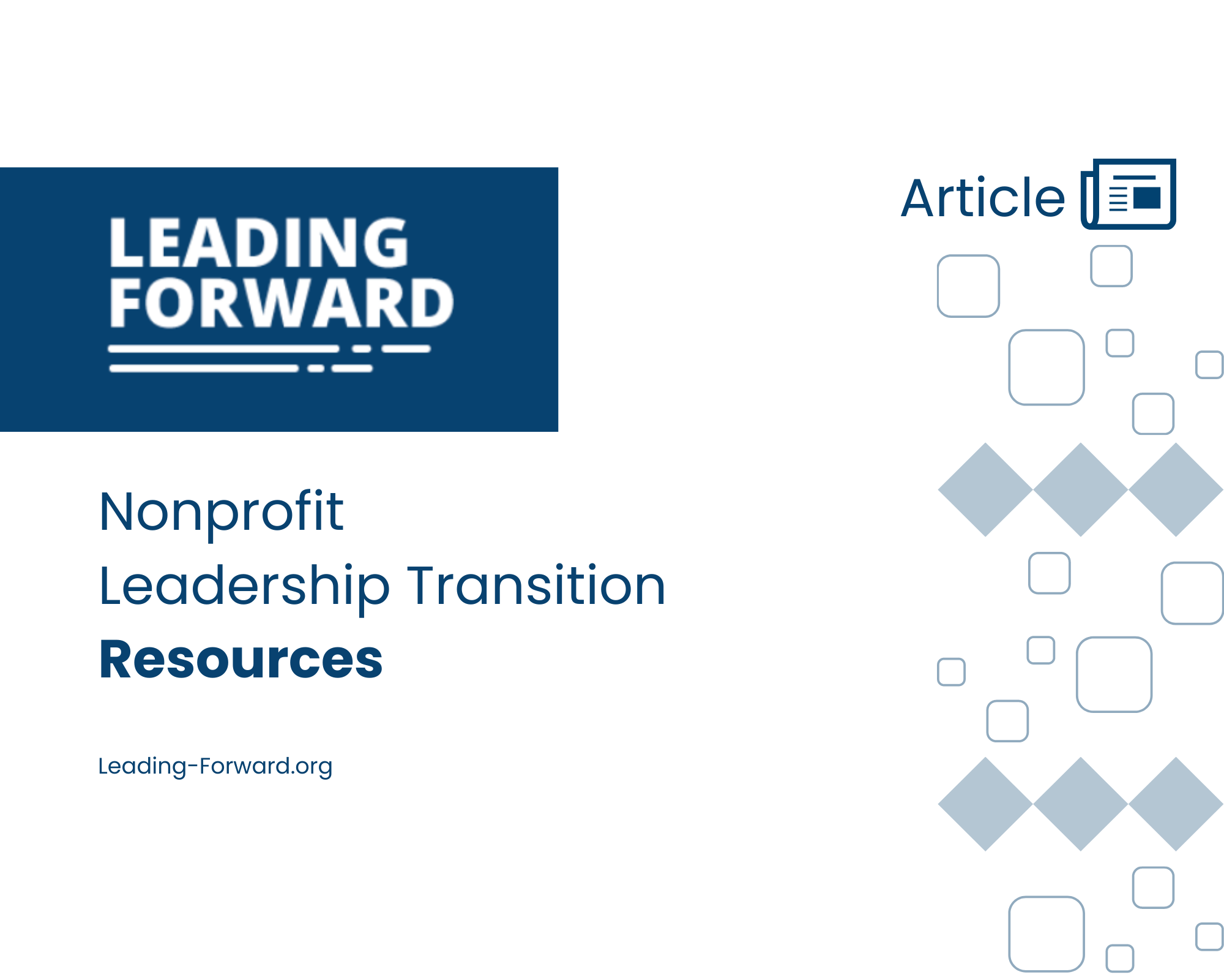 Capacity Is Tested in Transition: Interim Leadership as Nonprofit Infrastructure