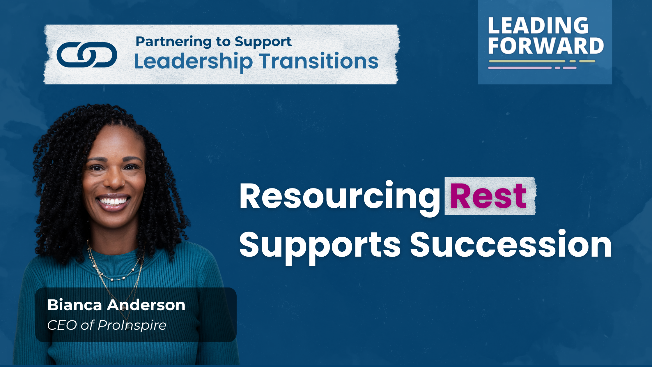 Resourcing Rest Supports Succession