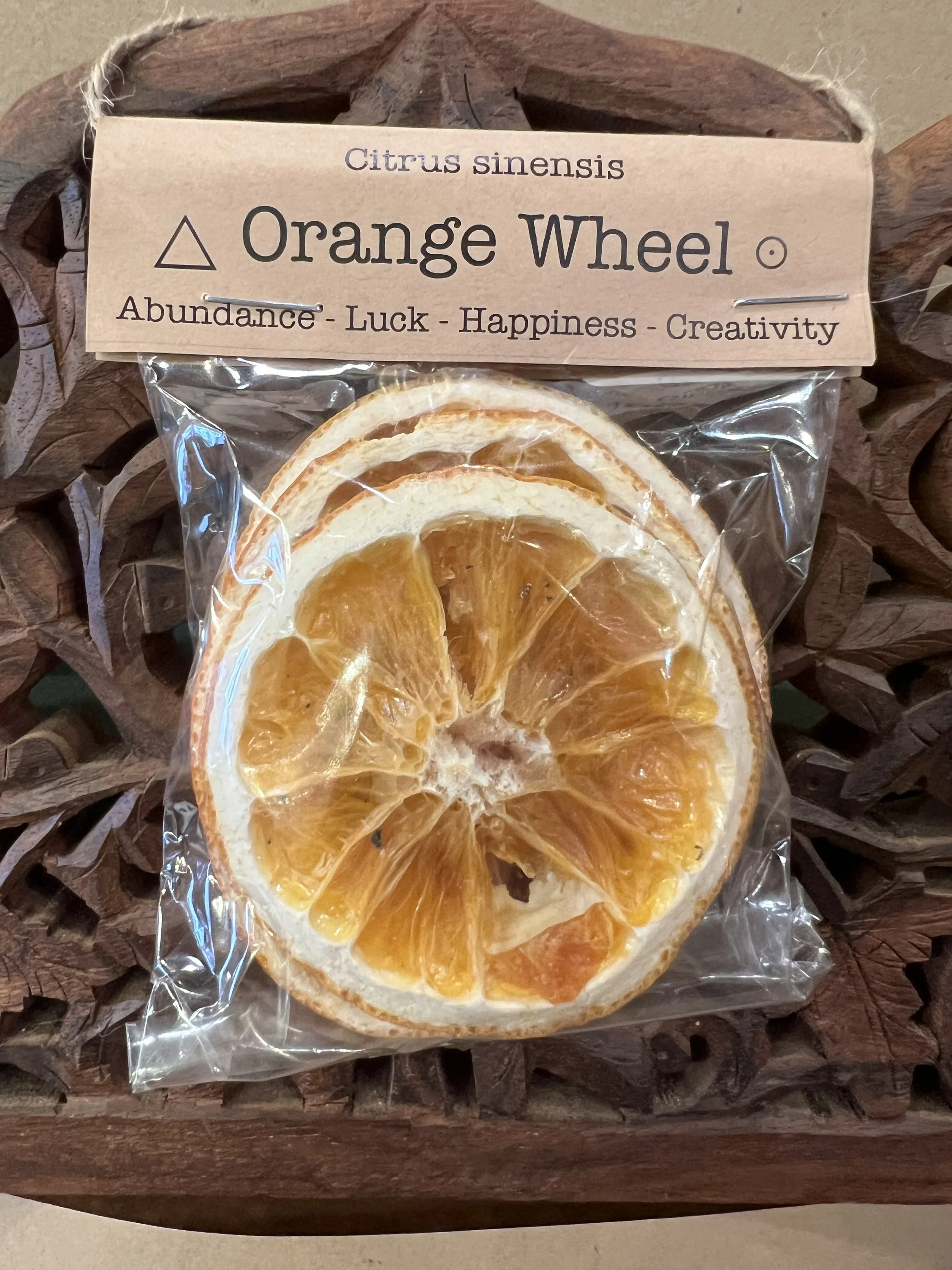Spellcraft Herbs: Orange Wheel