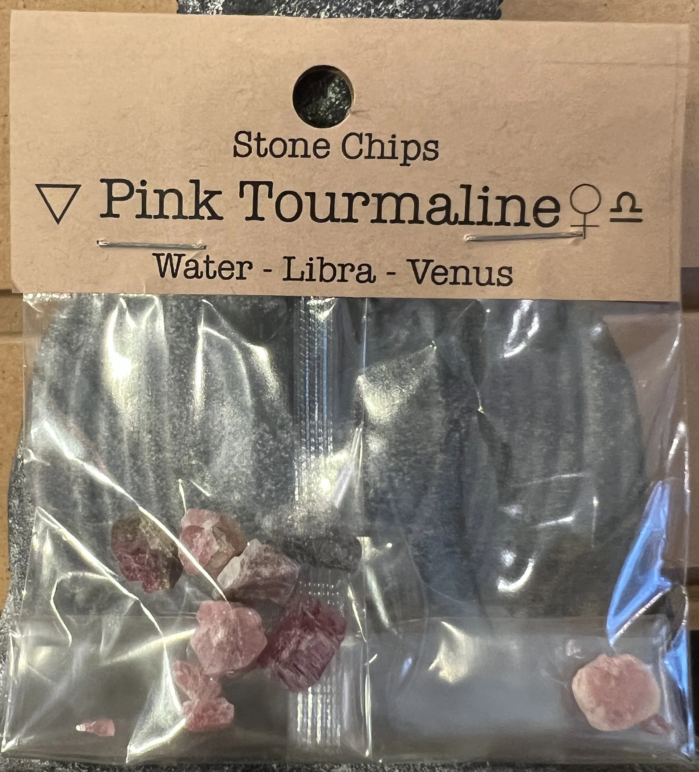 Pink Tourmaline Stone Chips from Madagascar