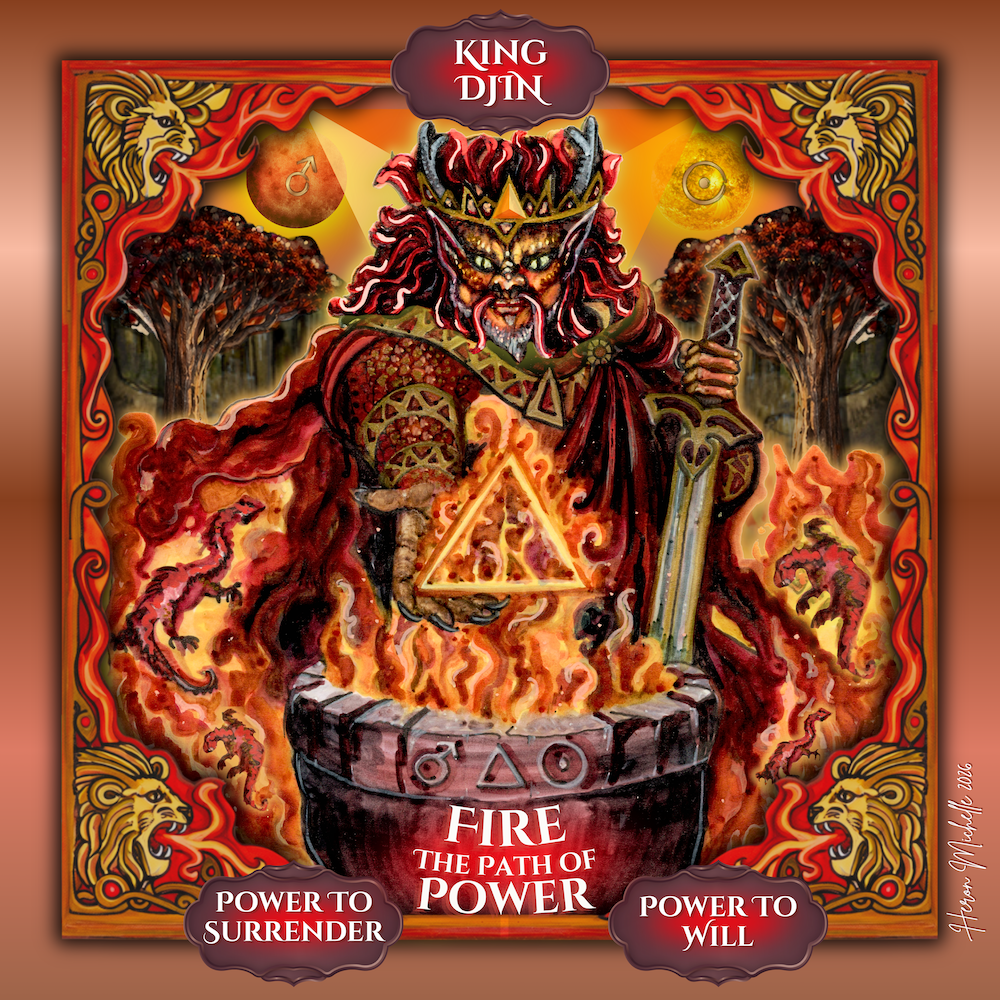 Elemental Fire Candle Sticker