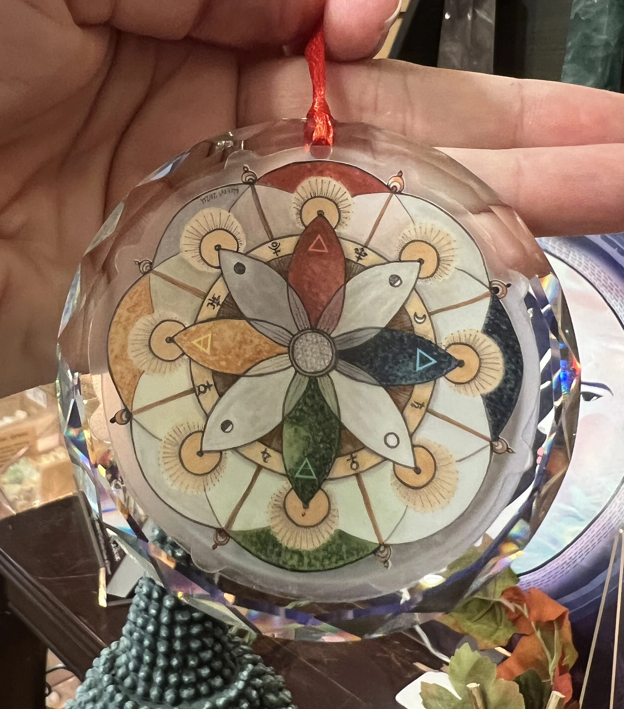 Solar Elemental Planetary Mandala Ornament.JPG