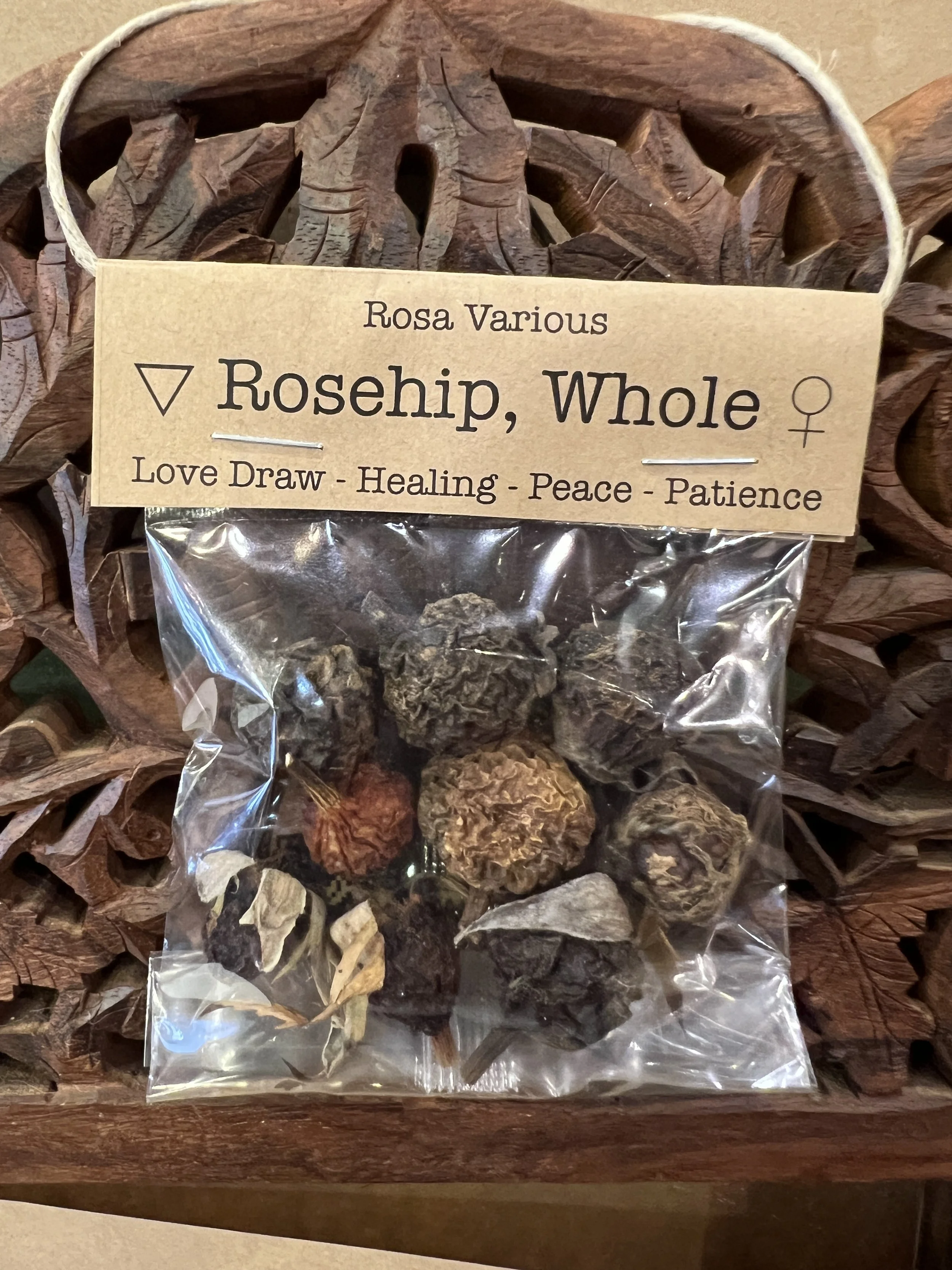 Spellcraft Herbs: Rosehips, Whole