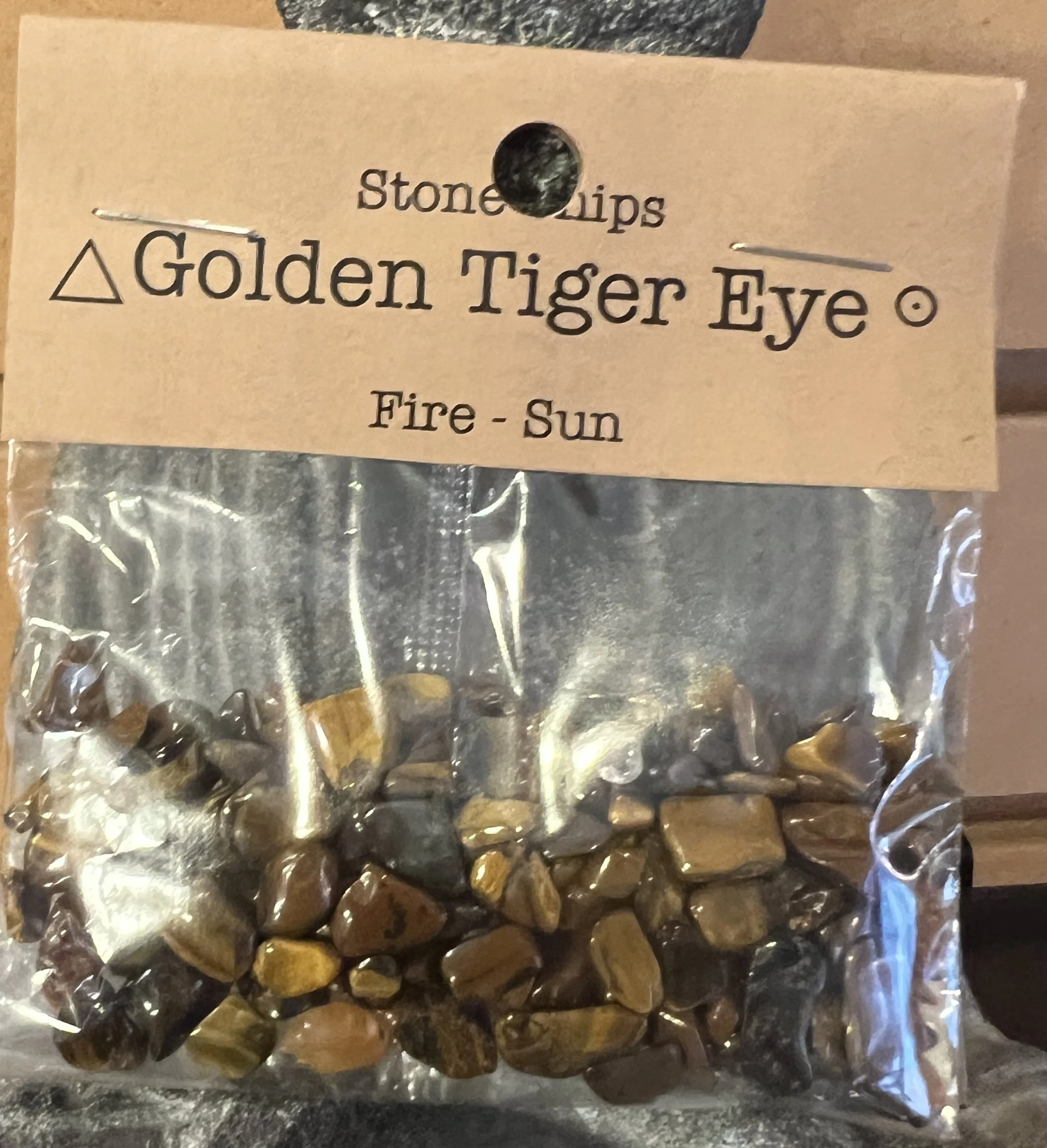 Golden Tiger's Eye Stone Chips