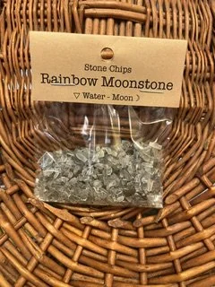 Rainbow Moonstone Stone Chips