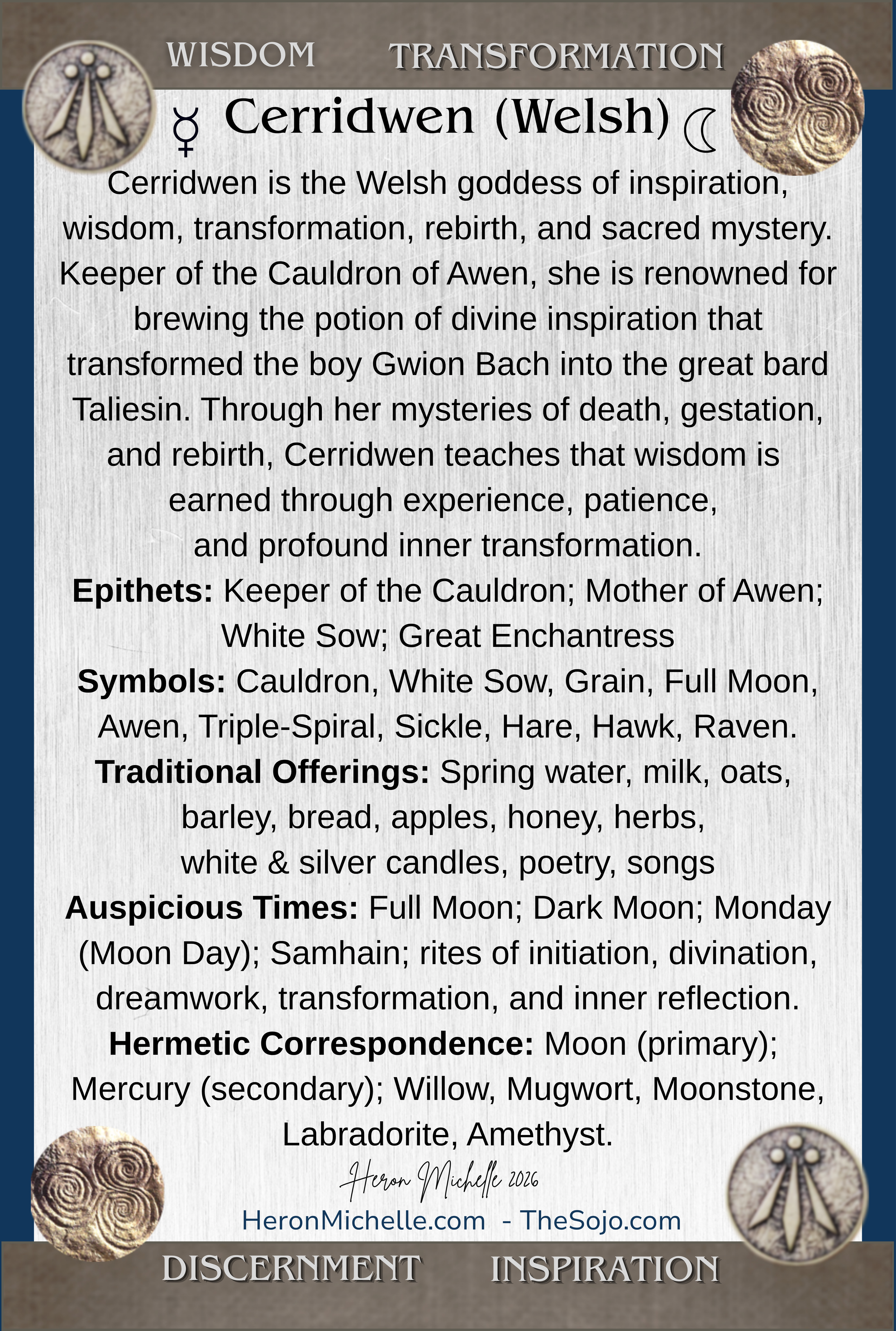Cerridwen Altar Card back.png