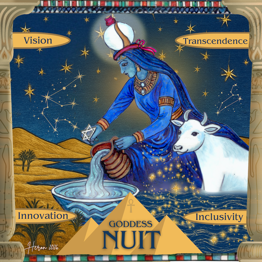 Nuit (Nut) Candle Sticker