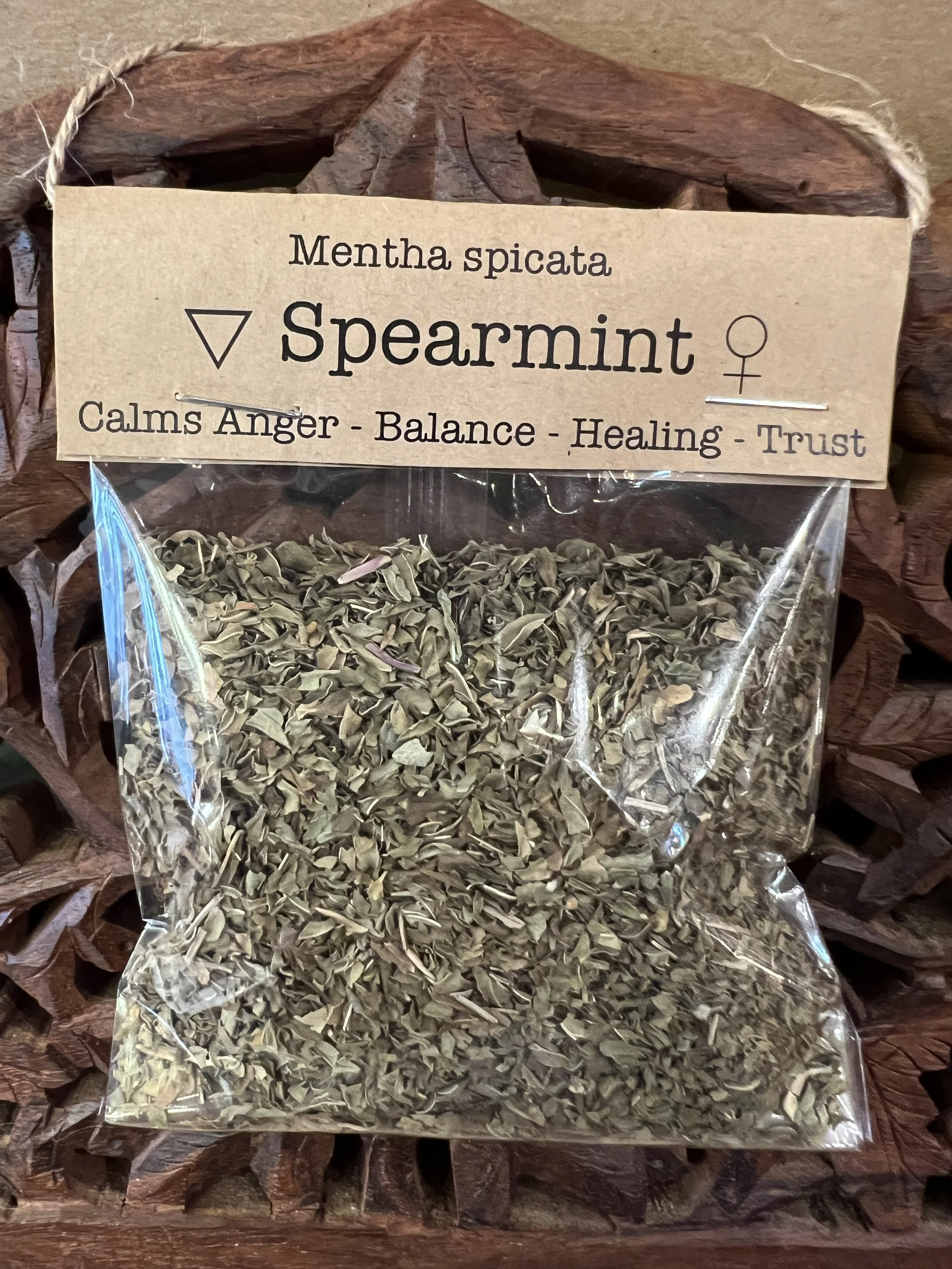 Spellcraft Herbs: Spearmint Leaf
