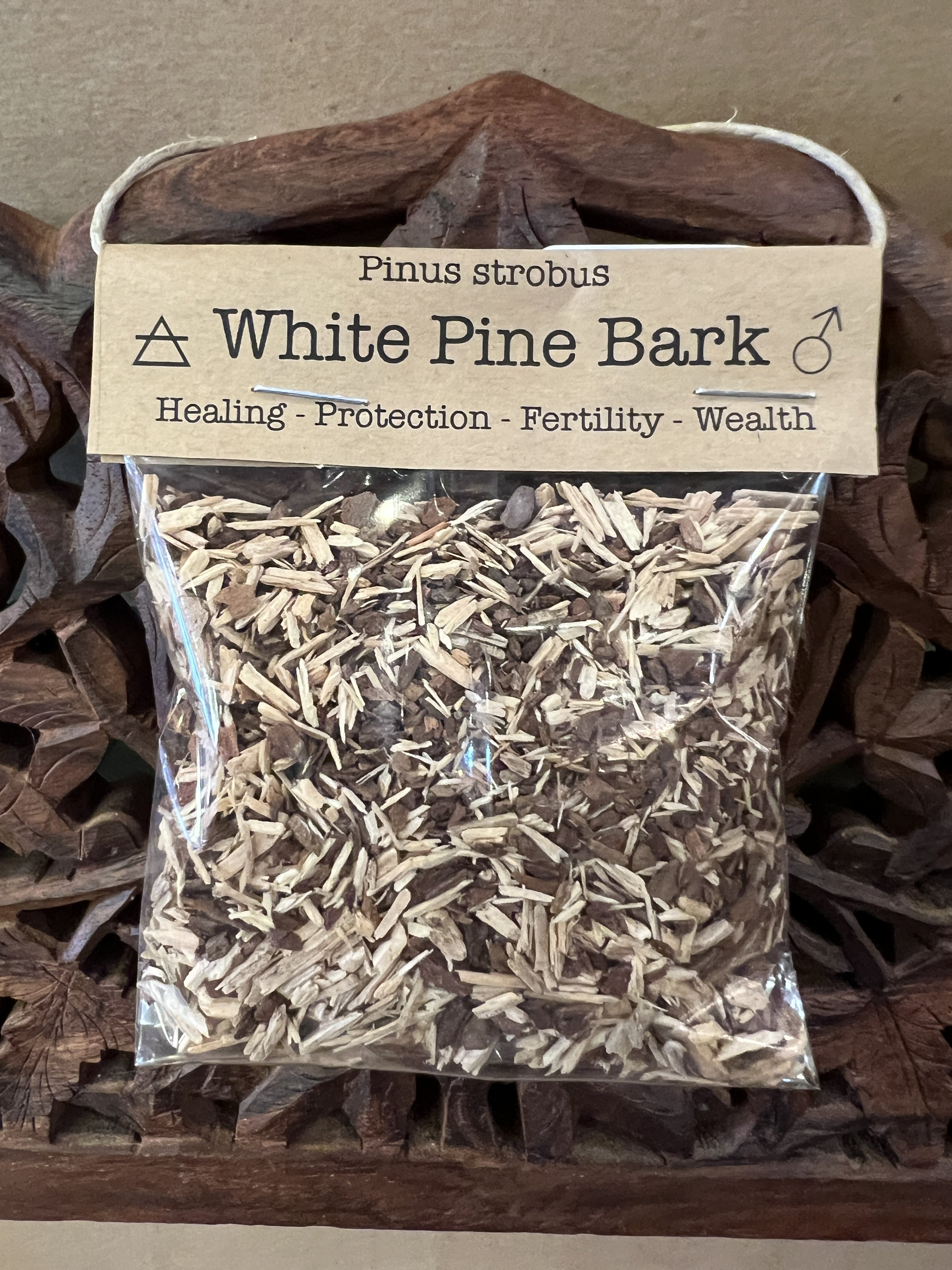 Spellcraft Herbs: White Pine Bark