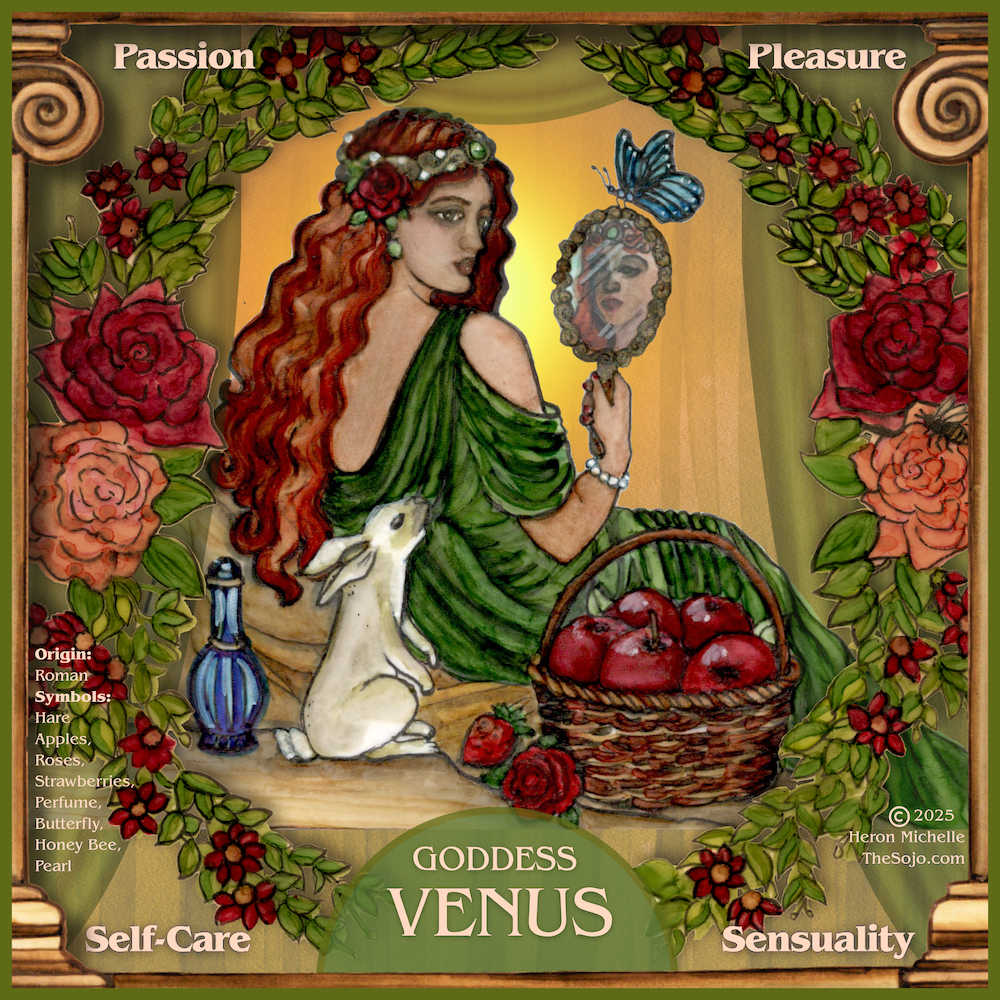 Venus Candle Sticker