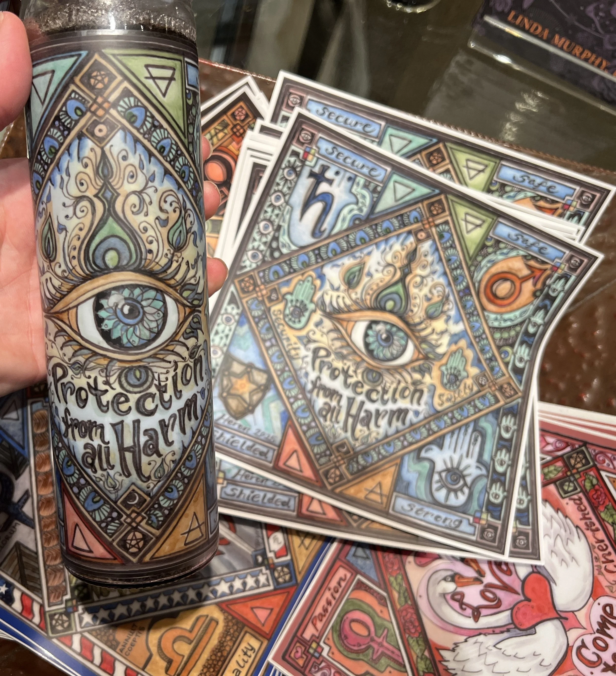 Protection from all Harm Candle and Sticker.JPG