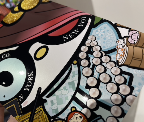 Hello Kitty x Breakfast at Tiffany's-inspired Art | Breakfast at