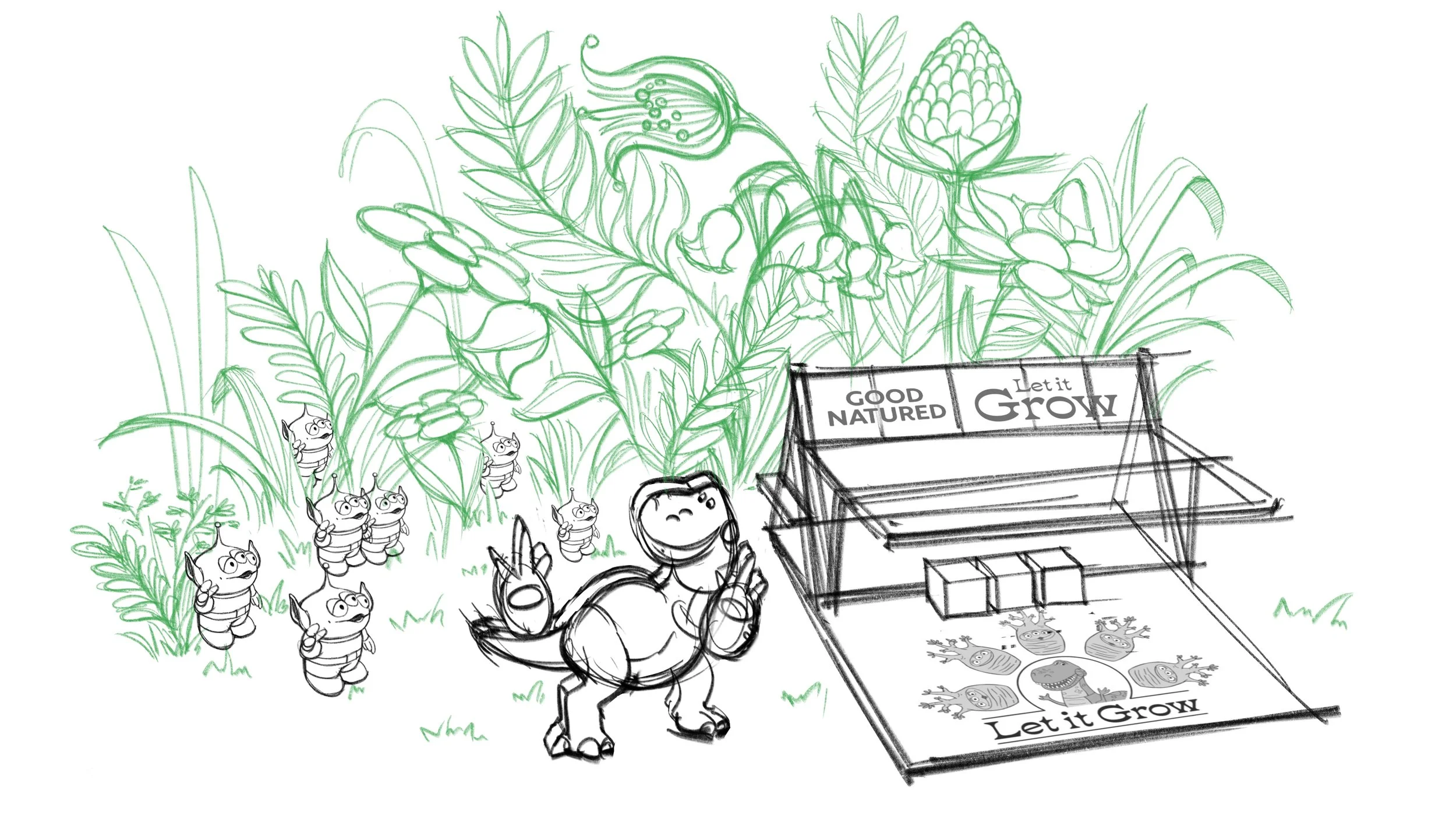 Disney x CommonRare Environment Concept