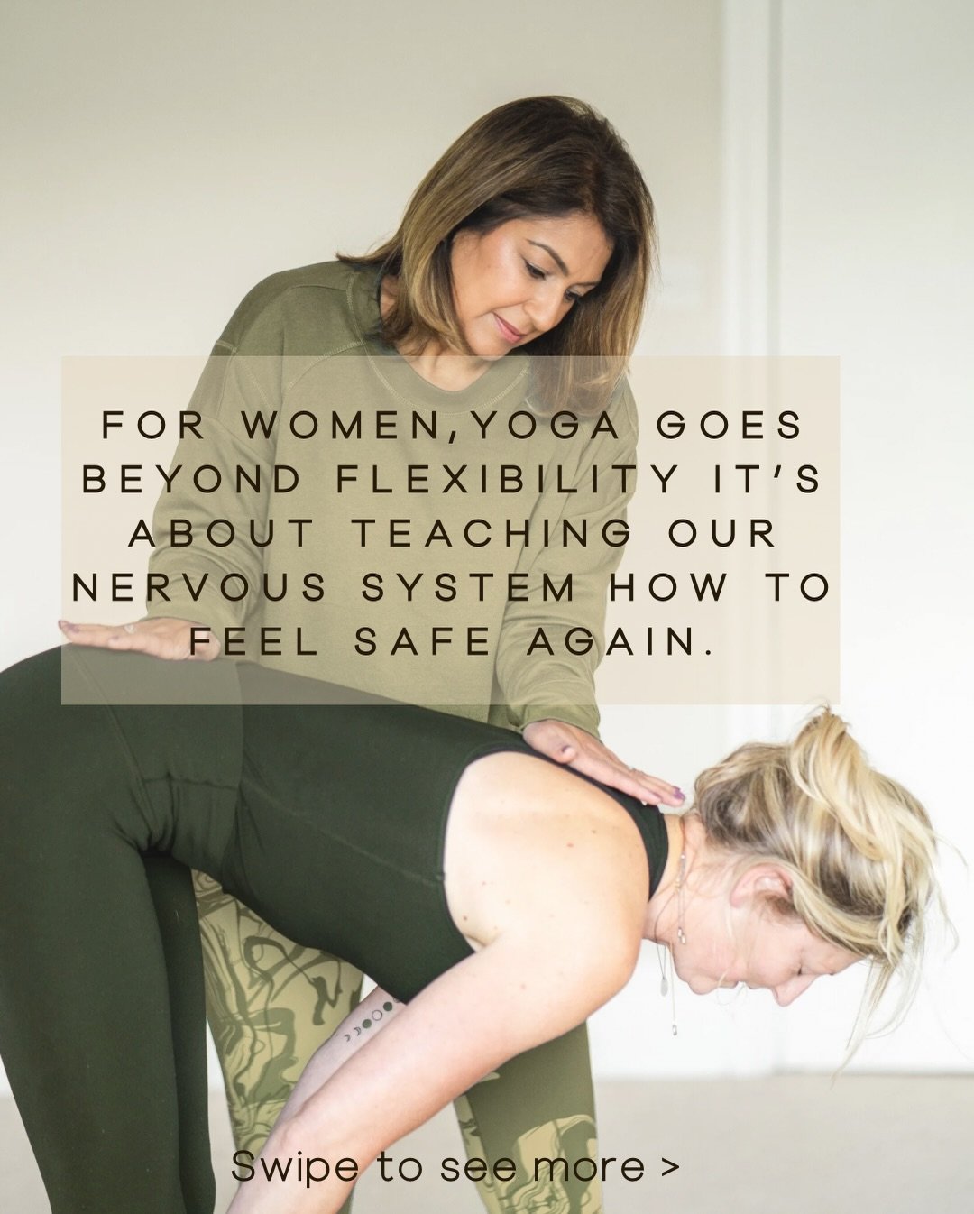 Regular yoga practice activates a relaxation response, supporting women's health by promoting nervous system balance, hormonal harmony, digestion, and emotional wellbeing, ultimately reaching a state of homeostasis to ward off pathogens. #yogaforwome