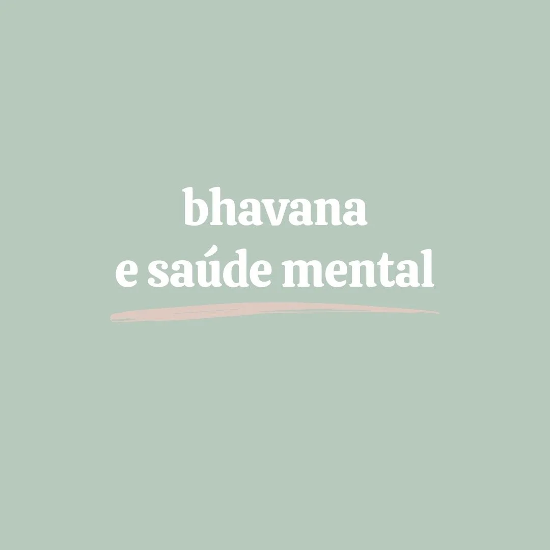 Bhavana e Sa&uacute;de Mental 💛🧘&zwj;♀️
 &quot;Bhavana&quot; em Pali significa cultivar ou desenvolver 🌱. No contexto budista, &eacute; o ato de nutrir a mente, cultivando qualidades como compaix&atilde;o, sabedoria e equil&iacute;brio mental.

No