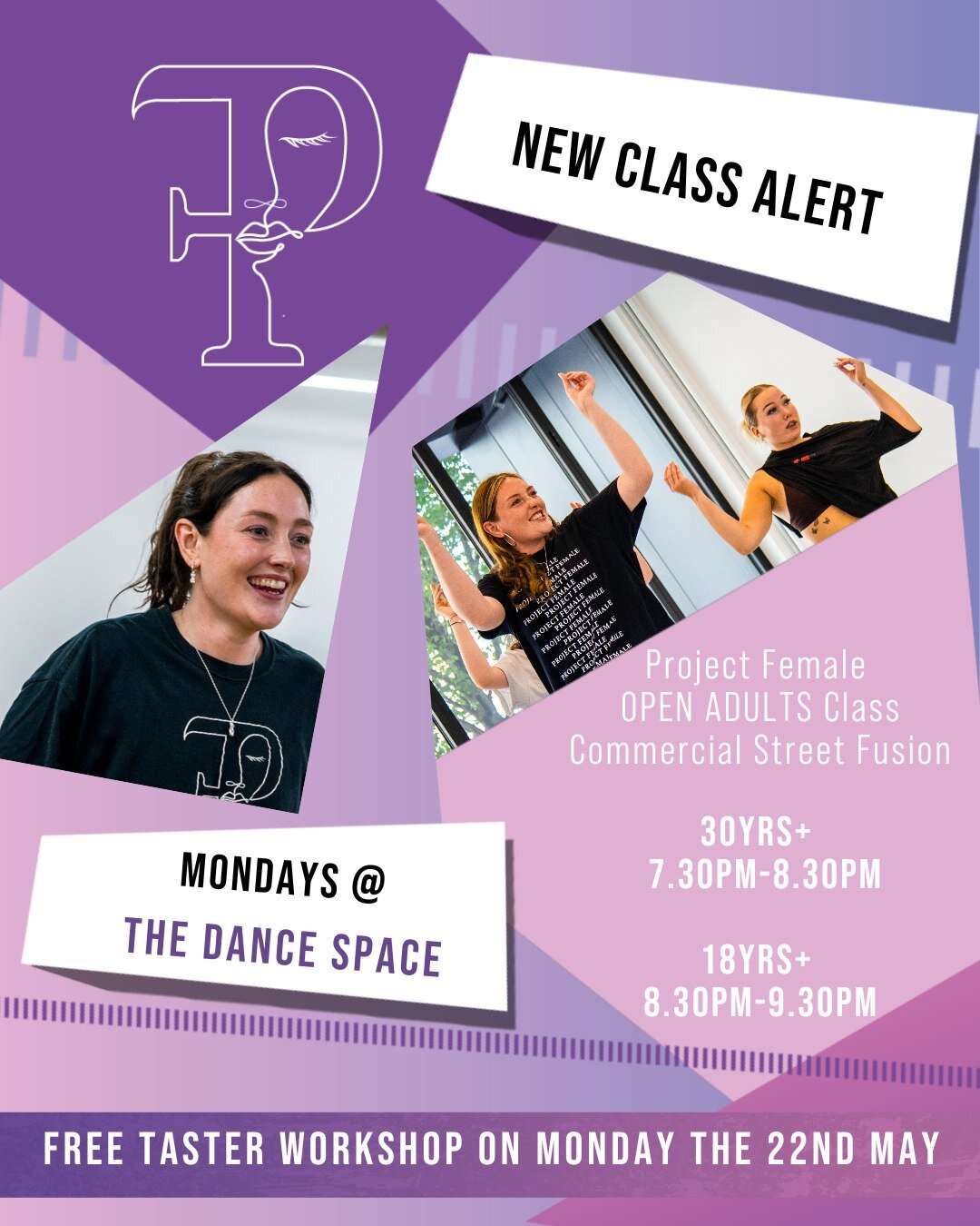 📢NEW ADULT CLASS ALERT📢

Come and Join our community of Fiercely Empowered Females expressing themselves unapologetically though dance. ✨

Our adult classes will teach routines using the unique Project Female fusion of dance genres including street