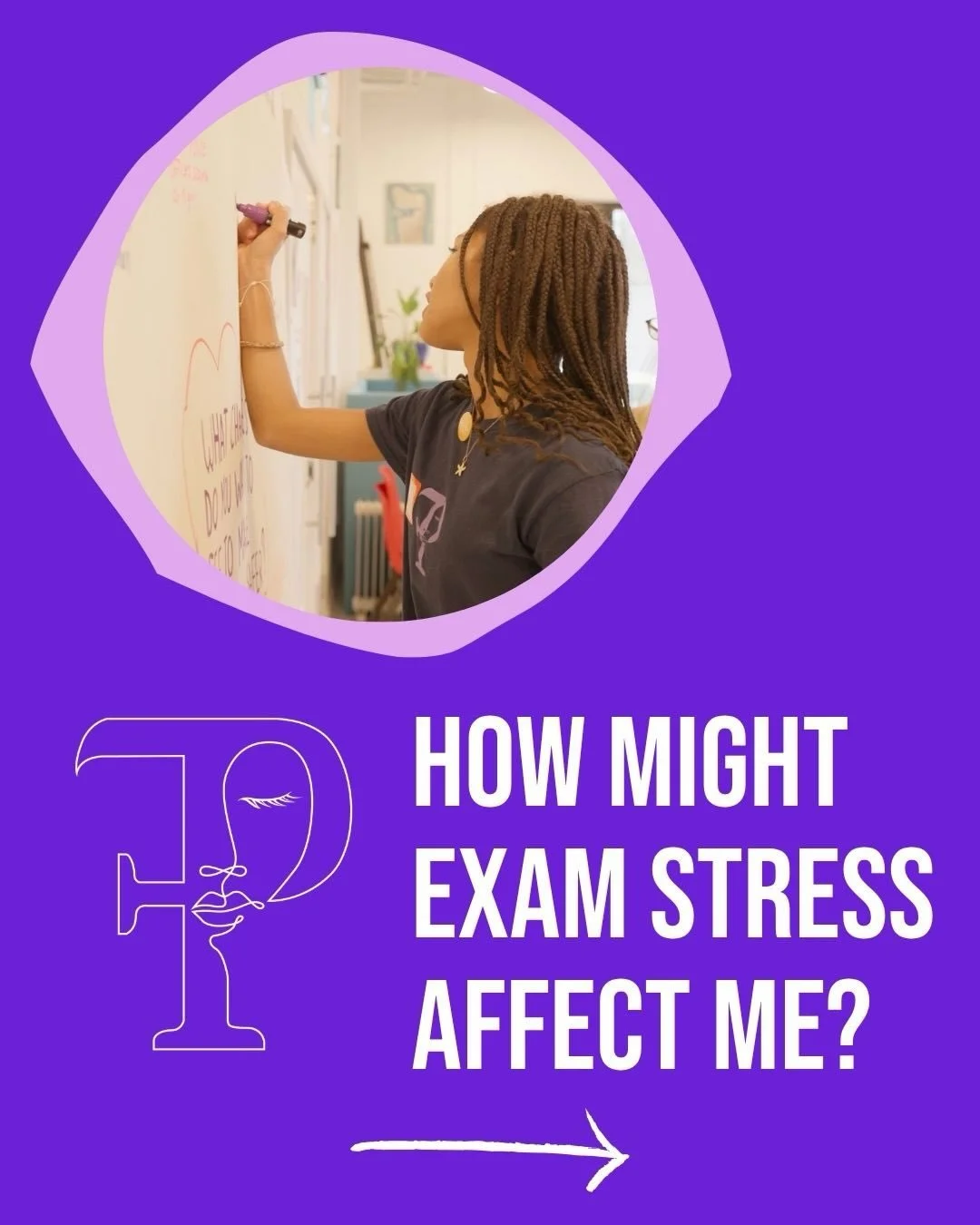 💜How might exam stress affect me? 💜

Exam stress can affect how we feel, think, and behave&mdash;and it can show up before, during, or after exams💜

For some of us, stress is something we&rsquo;ve experienced before. For others, exams may be one o