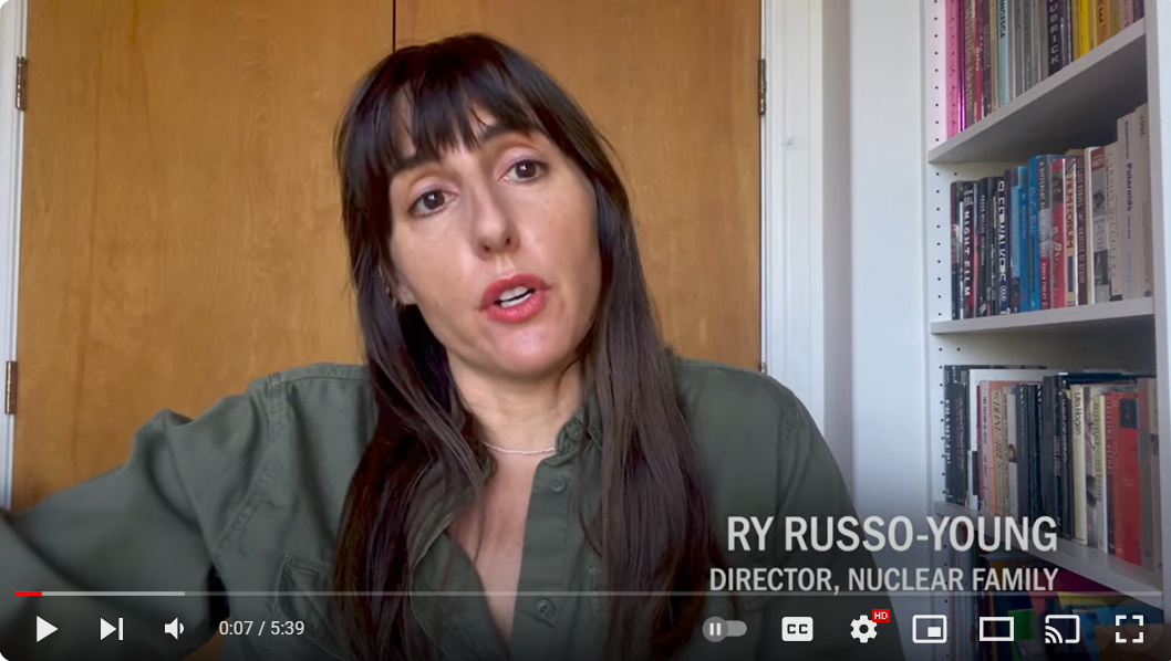 CULTURE CLOSEUP: NUCLEAR FAMILY - 
Ry Russo-Young (Director, Nuclear Family) and Gabriela Herman (Author, The Kids: The Children of LGBTQ Parents in the USA) sit down for a Culture Closeup to talk about the making of Nuclear Family and the Russo-Youn