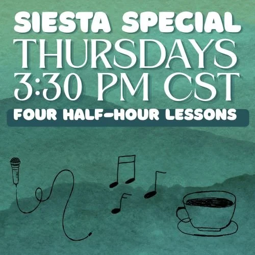 Thursdays at 3:30pm CST - Siesta Special