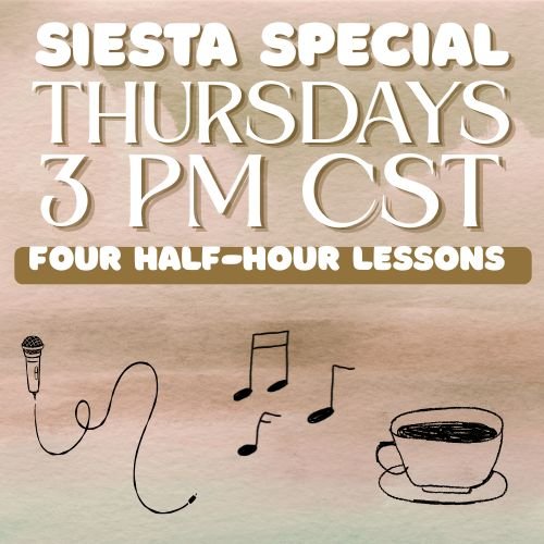 Thursdays at 3pm CST - Siesta Special